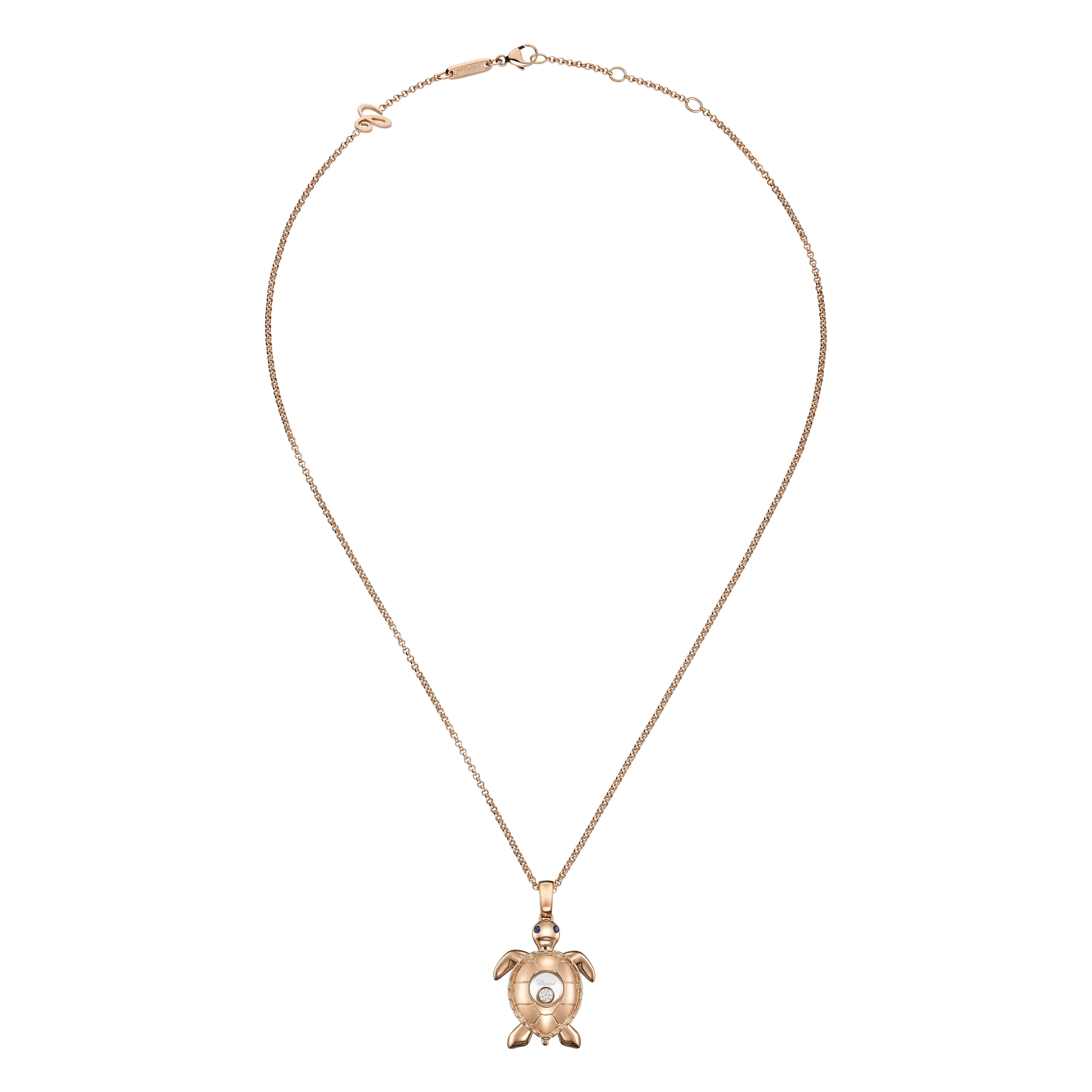 Náhrdelník Chopard Happy Diamonds Turtle