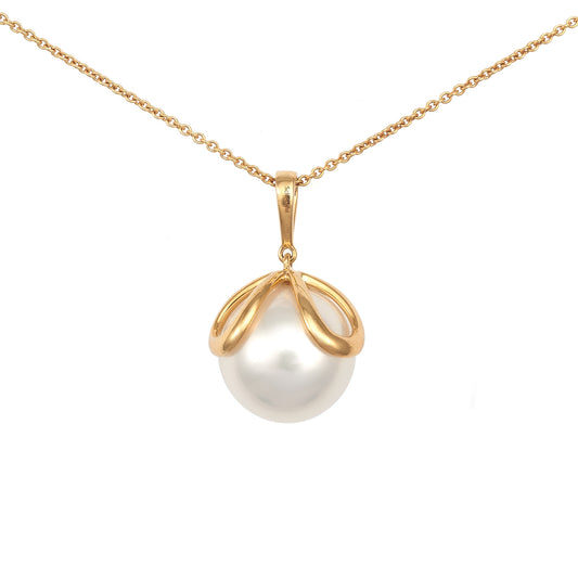 Perlový náhrdelník Schoeffel z ružového zlata