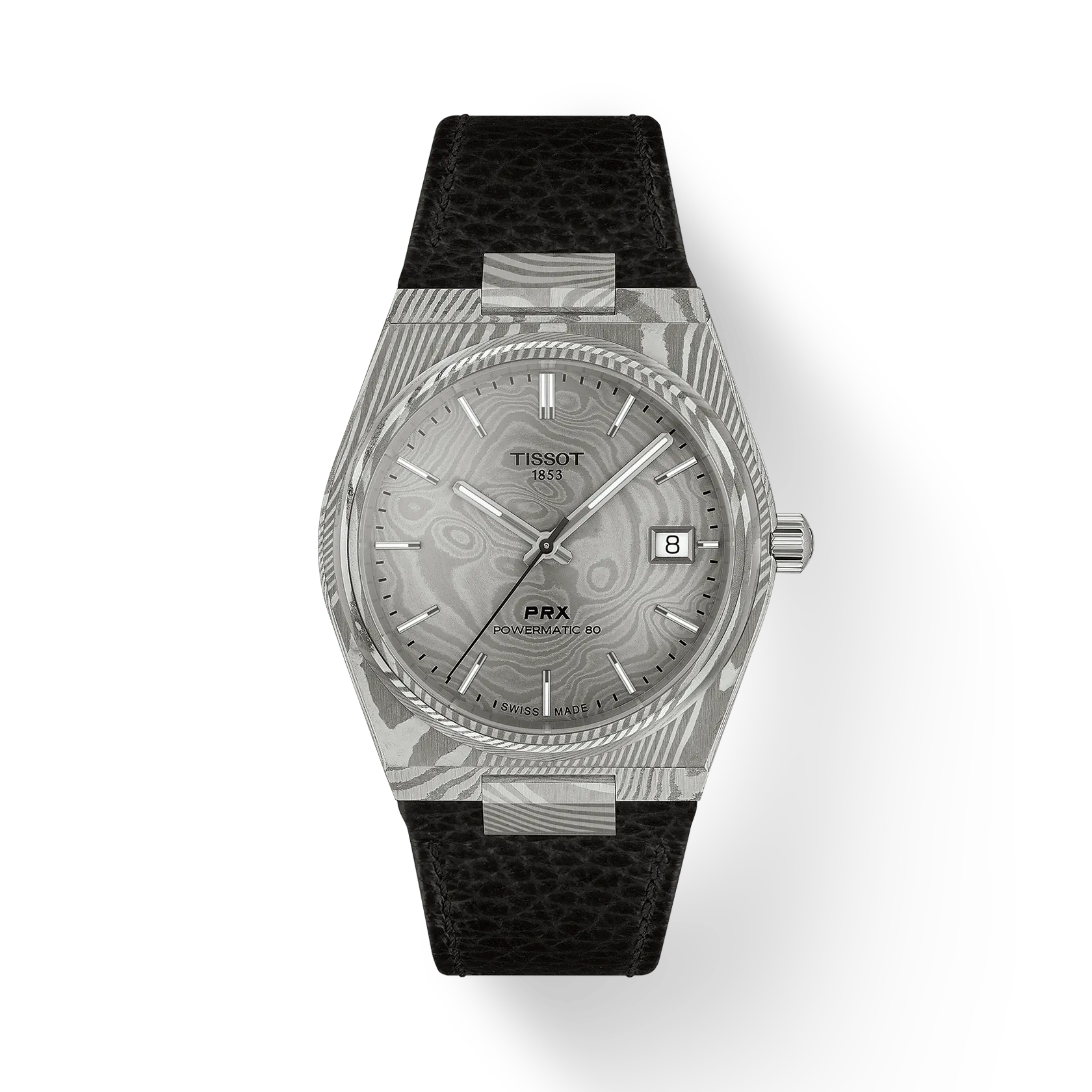 Tissot PRX Damascus Steel 38mm