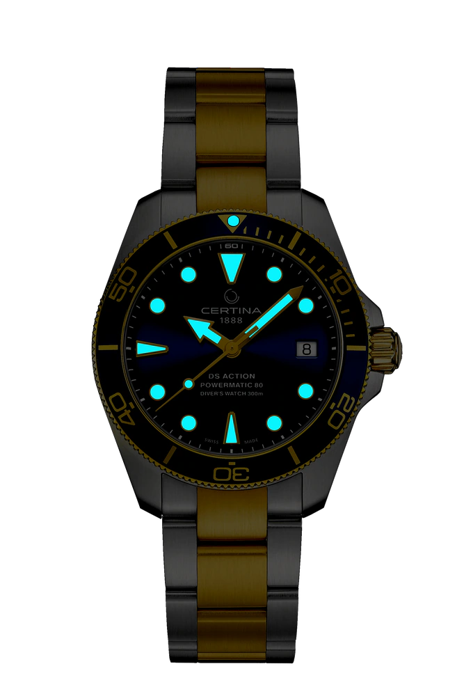 Certina  DS Action Diver 38mm Powermatic 80 Sea Turtle Conservancy Special Edition