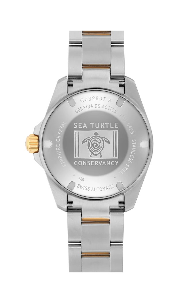 Certina  DS Action Diver 38mm Powermatic 80 Sea Turtle Conservancy Special Edition