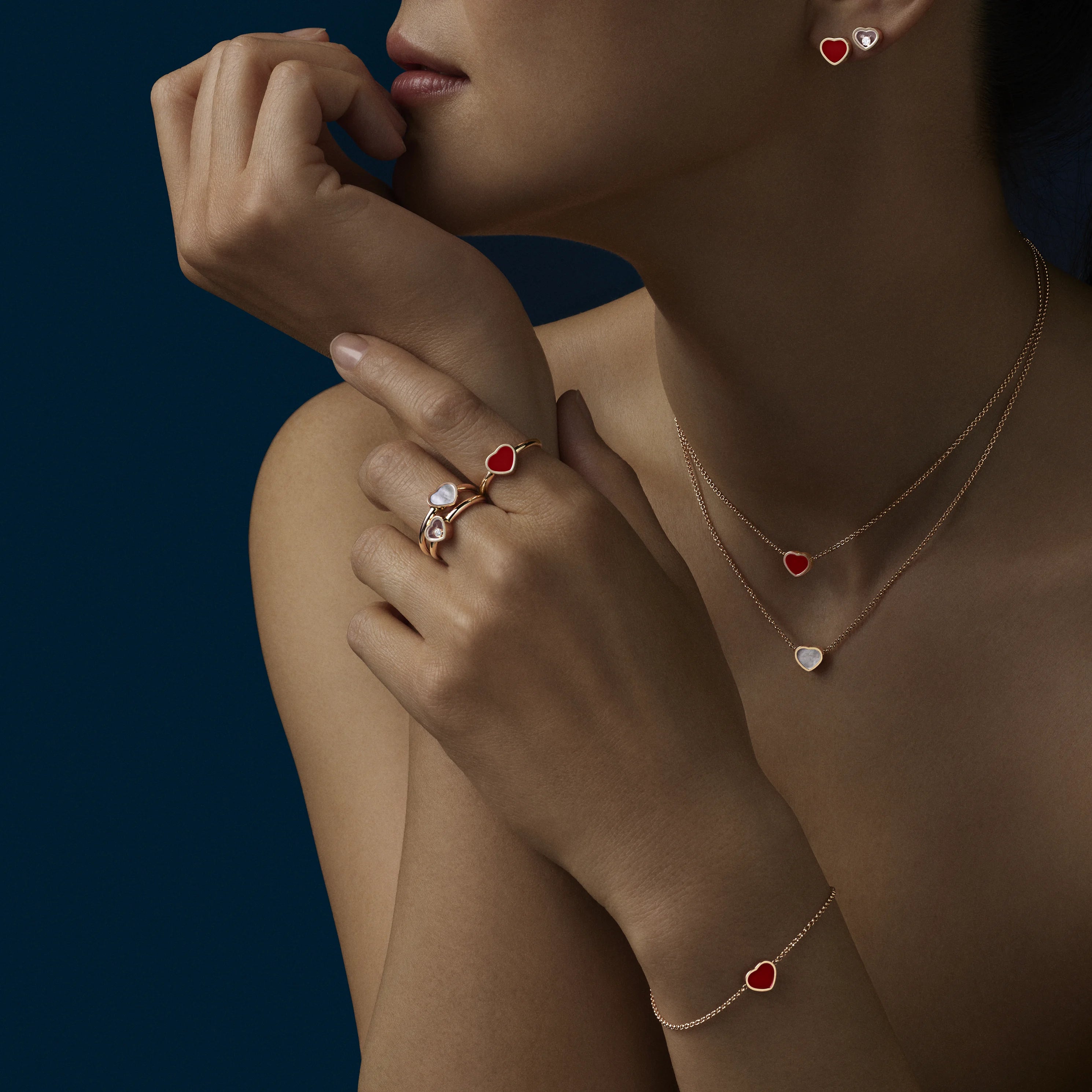 Prsteň Chopard My Happy Hearts