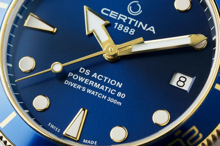 Certina  DS Action Diver 38mm Powermatic 80 Sea Turtle Conservancy Special Edition