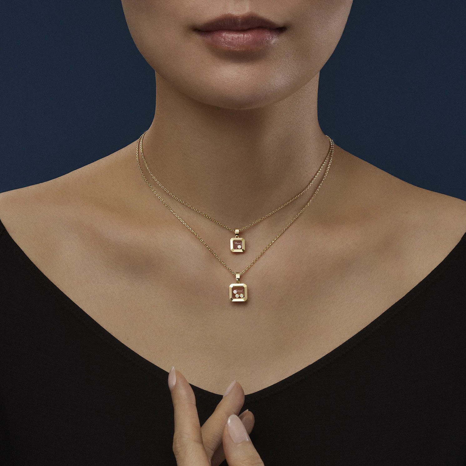 Náhrdelník Chopard Happy Diamonds Icons
