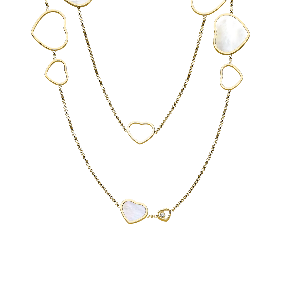 Náhrdelník Chopard Happy Hearts