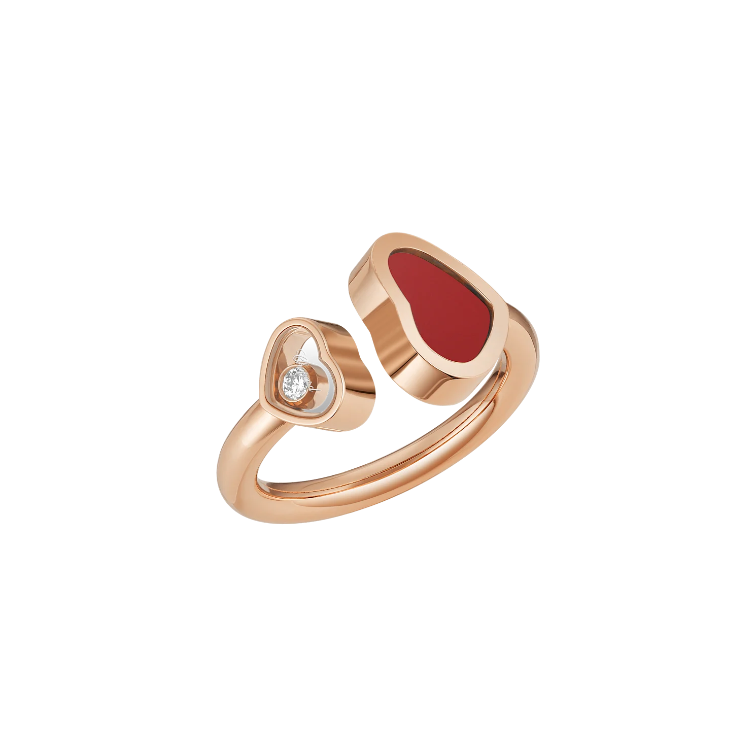 Prsteň Chopard Happy Hearts