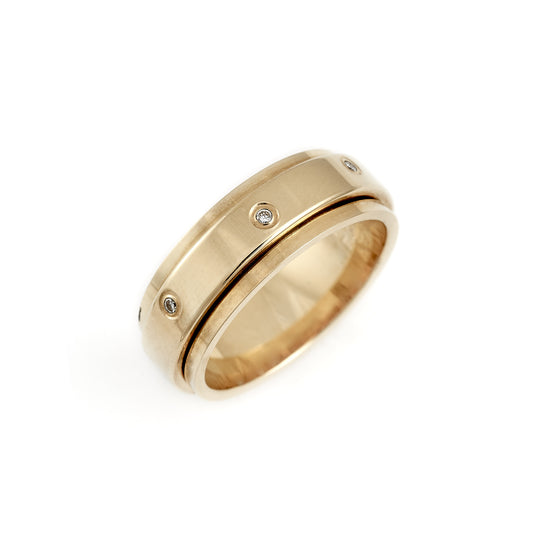 Prsteň Piaget s diamantom zo bieleho zlata