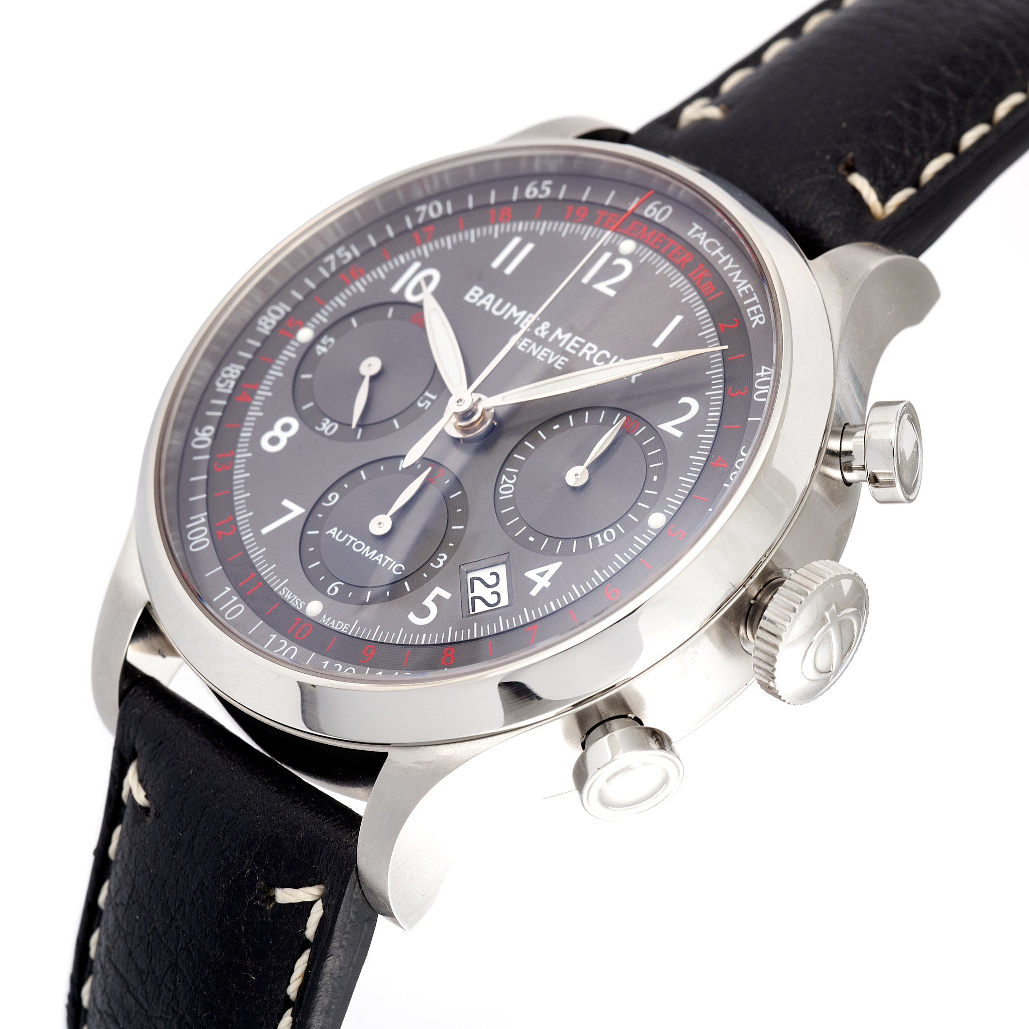 Baume & Mercier Capeland Black Dial 42mm Automatic