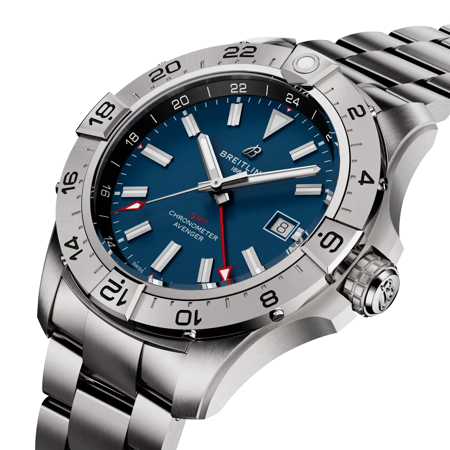 Breitling Avenger Automatic GMT 44 A32320101C1A1 — 3/4 pohľad