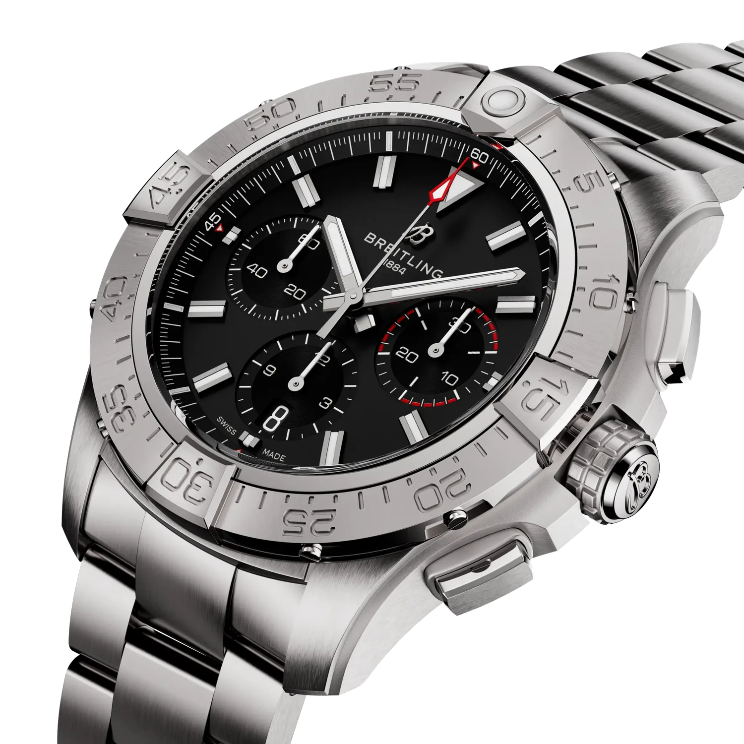 Breitling Avenger B01 Chronograph 44 AB0147101B1A1 — 3/4 pohľad