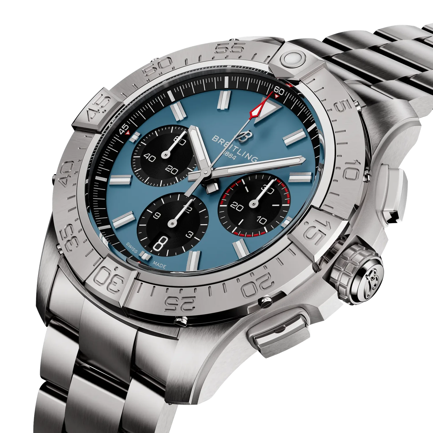 Breitling Avenger B01 Chronograph 44 AB0147101C1A1 — 3/4 pohľad