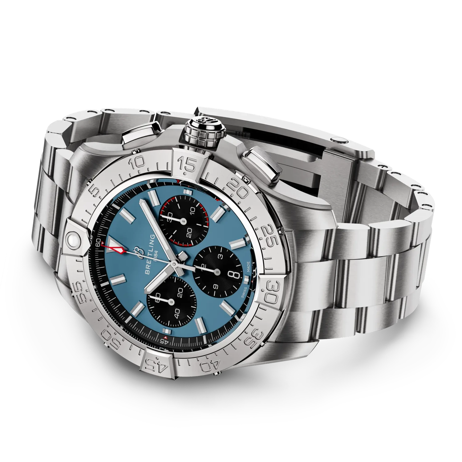 Breitling Avenger B01 Chronograph 44 AB0147101C1A1 — bočný profil