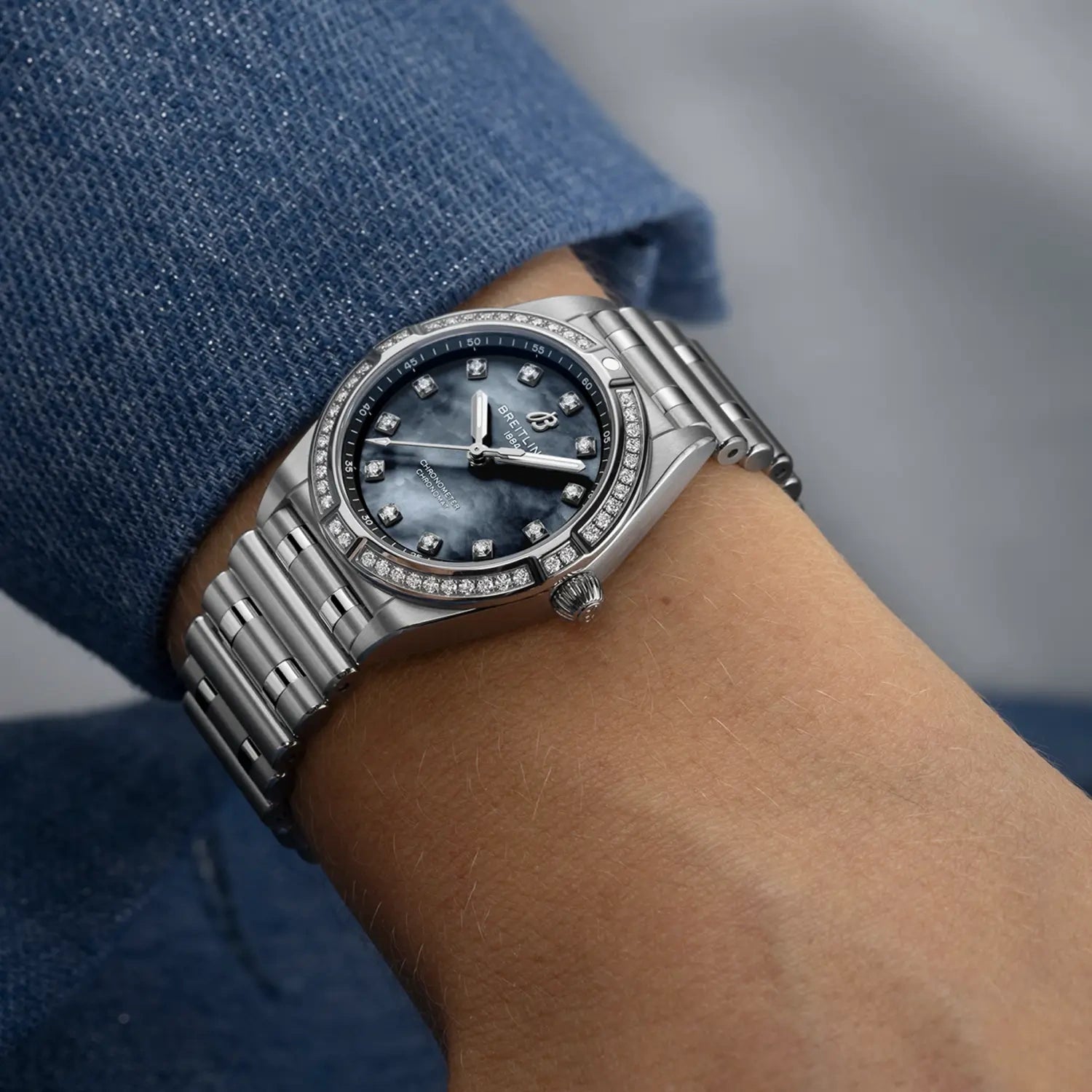 Breitling Chronomat 28 A72310531G1A1 — lifestyle on-wrist