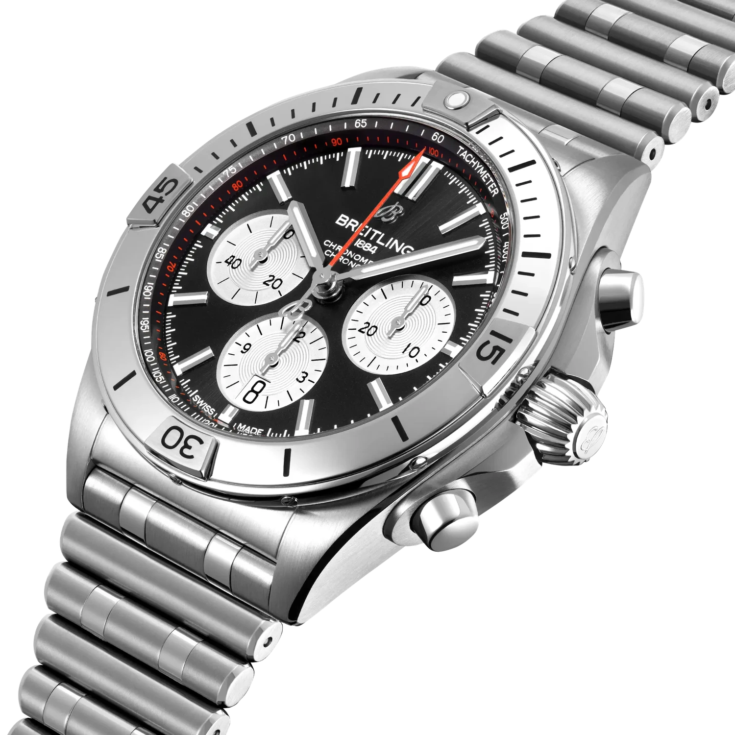 Breitling Chronomat B01 42 AB0134101B1A1 — 3/4 pohľad
