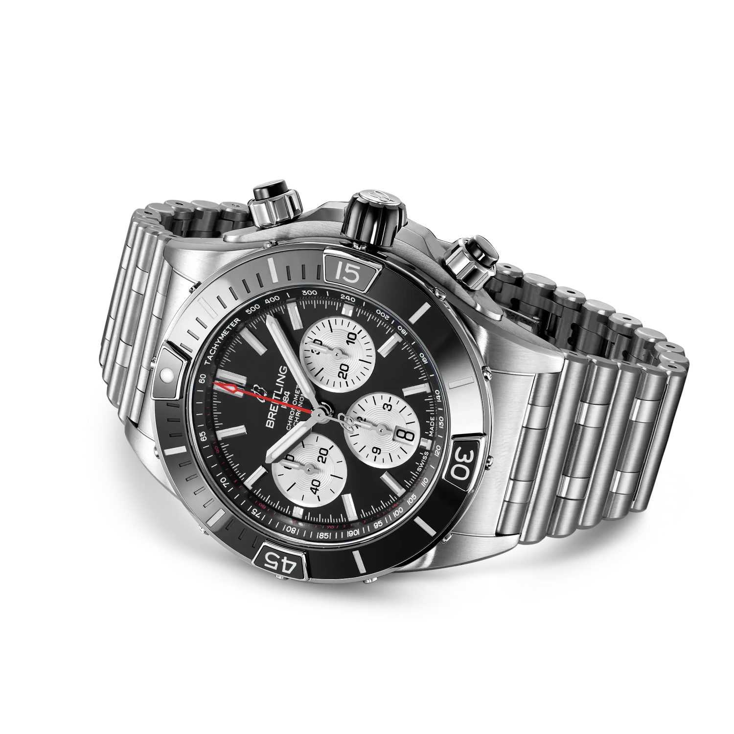 Breitling Super Chronomat B01 44 AB0136251B1A1 — bočný profil