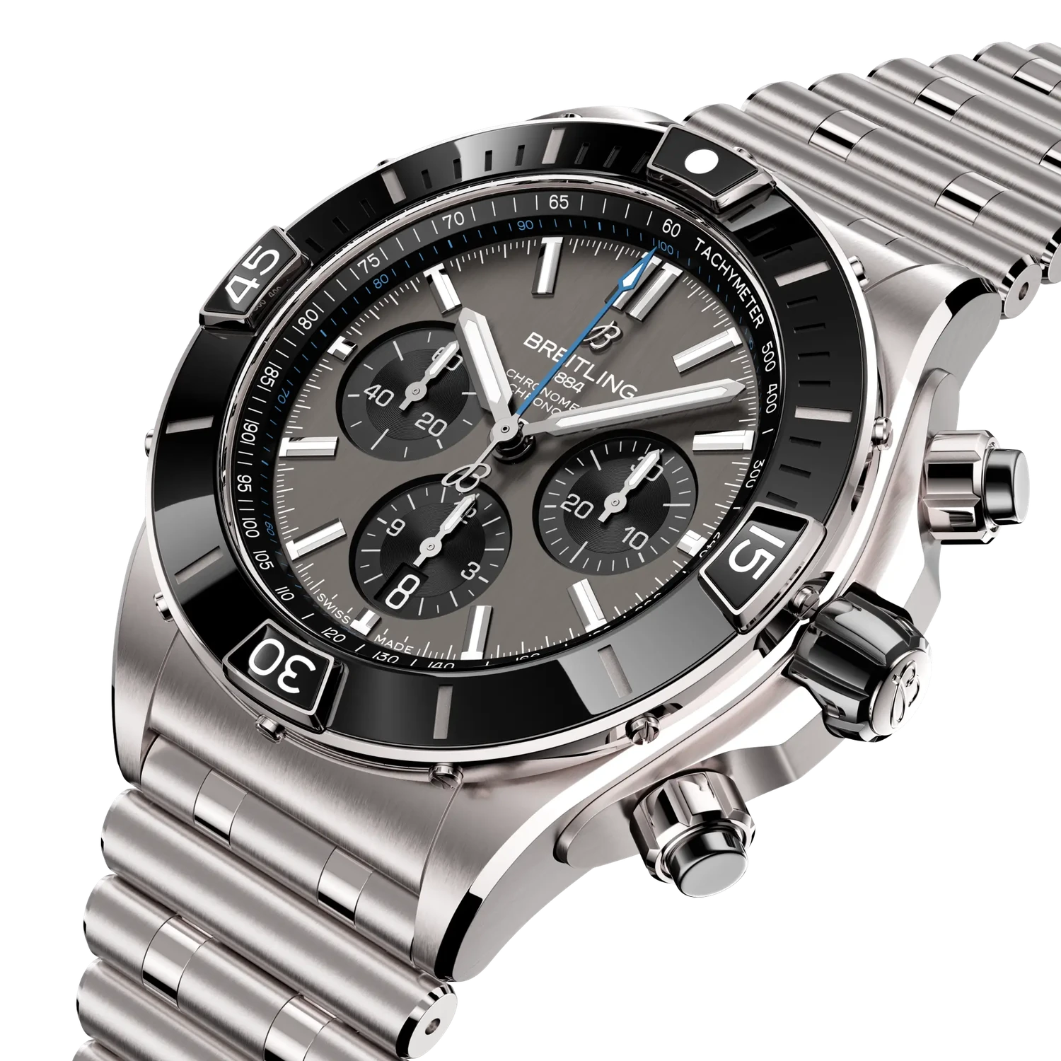 Breitling Super Chronomat B01 44 Titanium EB0136251M1E1 — 3/4 pohľad