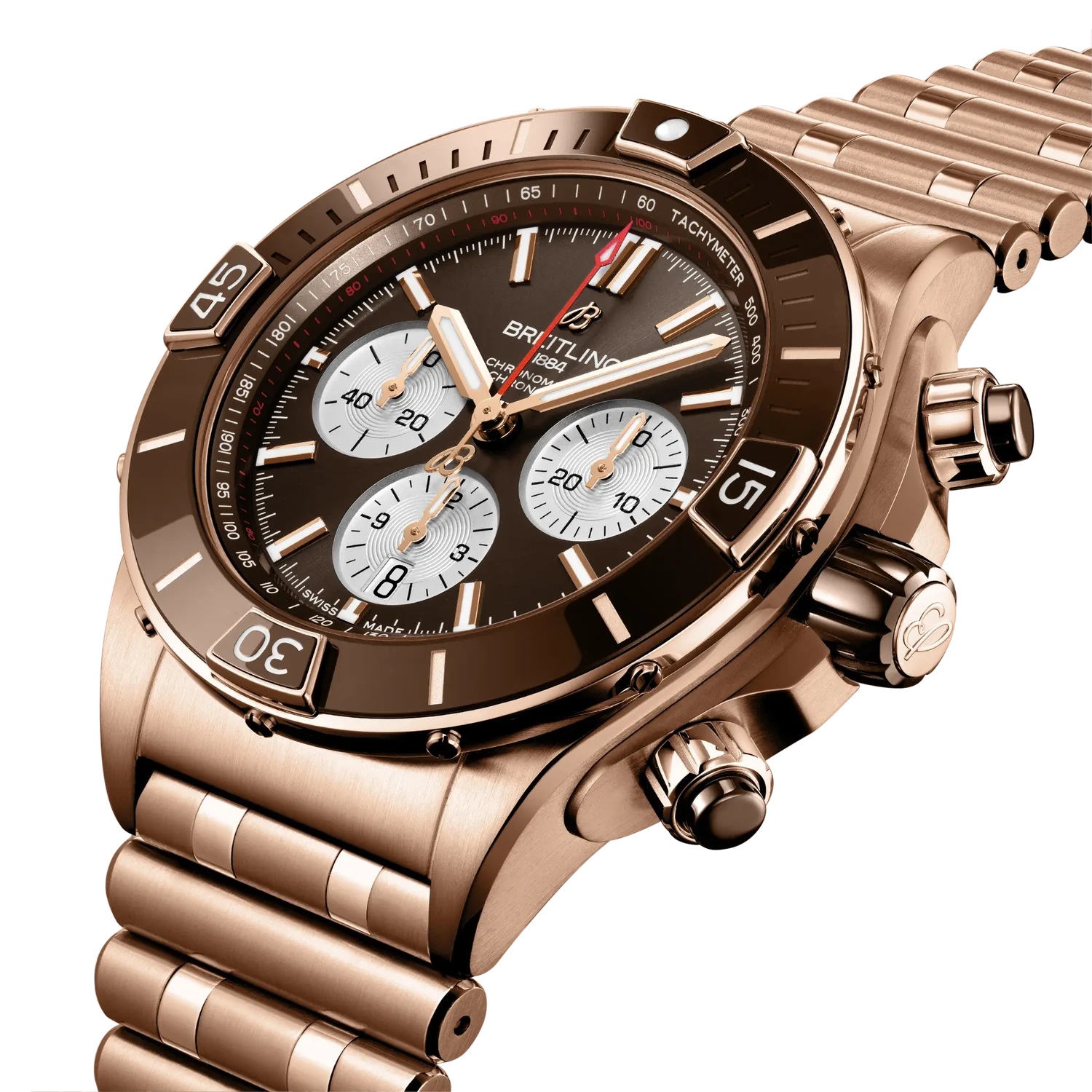 Breitling Super Chronomat B01 44 RB0136E31Q1R1 — 3/4 pohľad