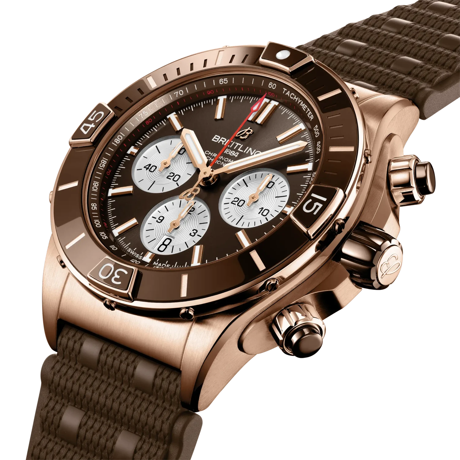 Breitling Super Chronomat B01 44 RB0136E31Q1S1 — 3/4 pohľad