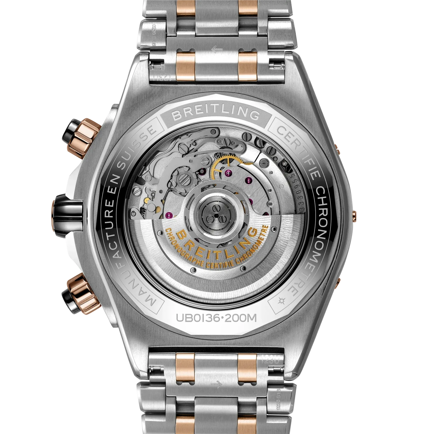 Breitling Super Chronomat B01 44 UB0136251L1U1 — zadná strana