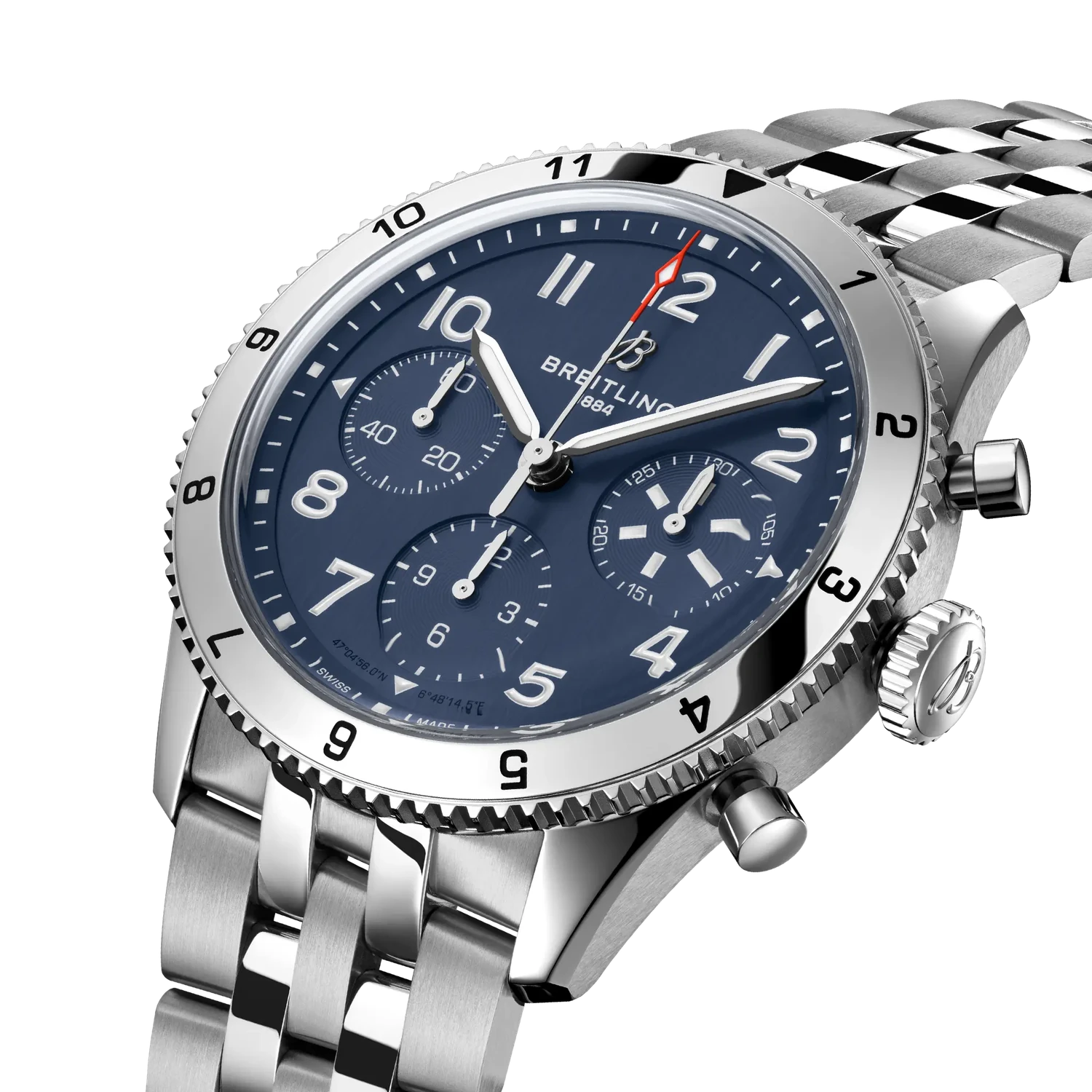 Breitling Classic Avi Chronograph 42 A233801A1C1A1 — 3/4 pohľad