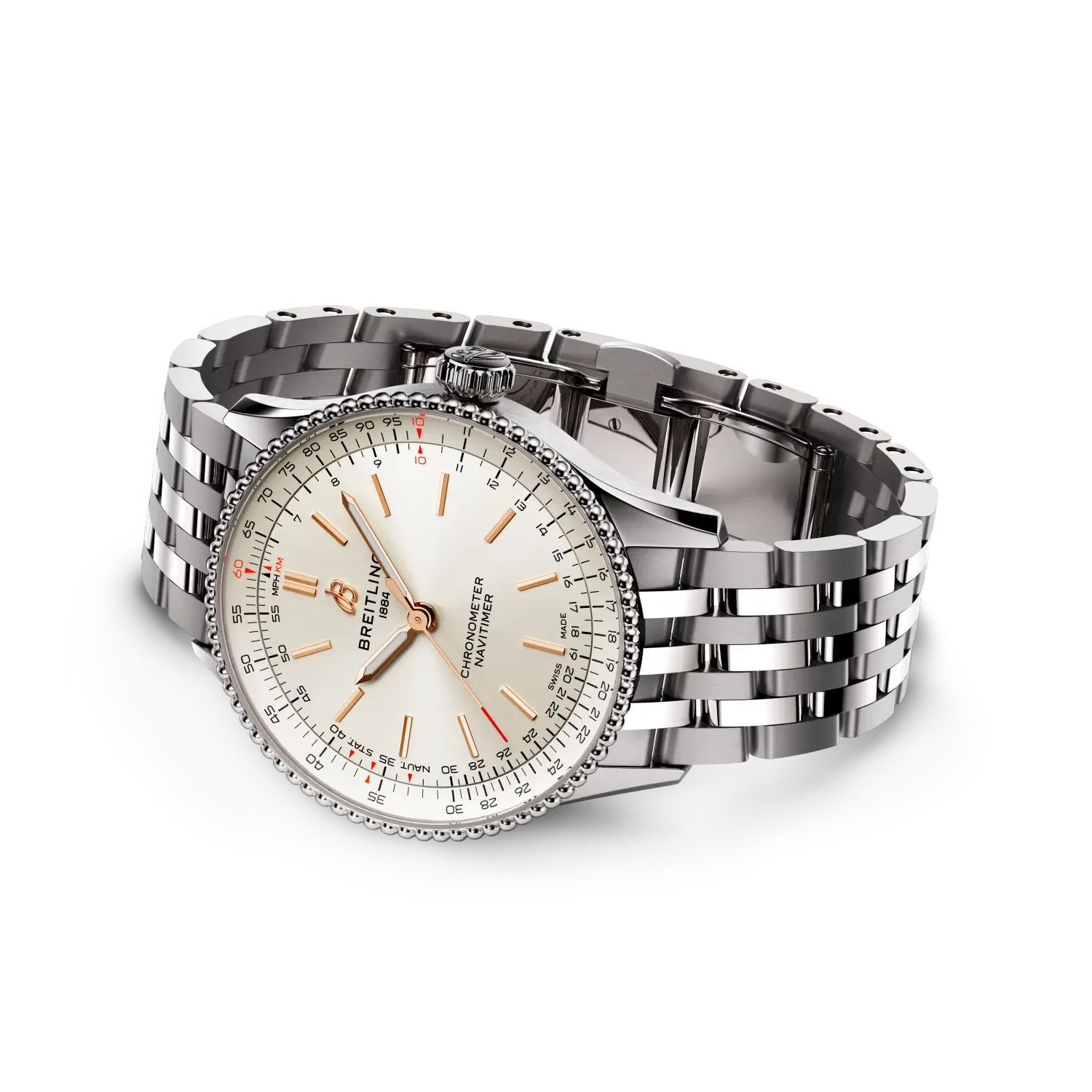 Breitling Navitimer Automatic 36 A17327211G1A1 — bočný profil
