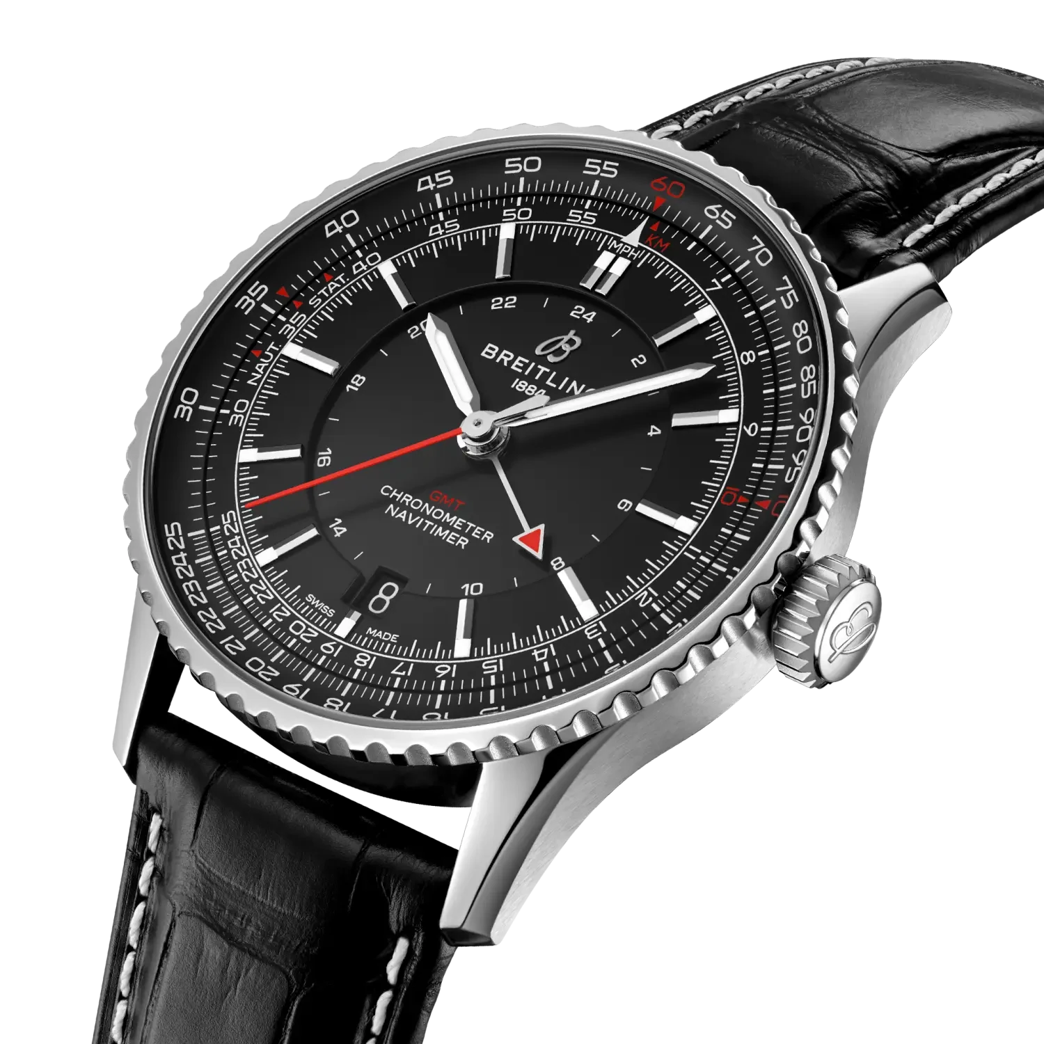 Breitling Navitimer Automatic Gmt 41 A32310251B1P1 — 3/4 pohľad