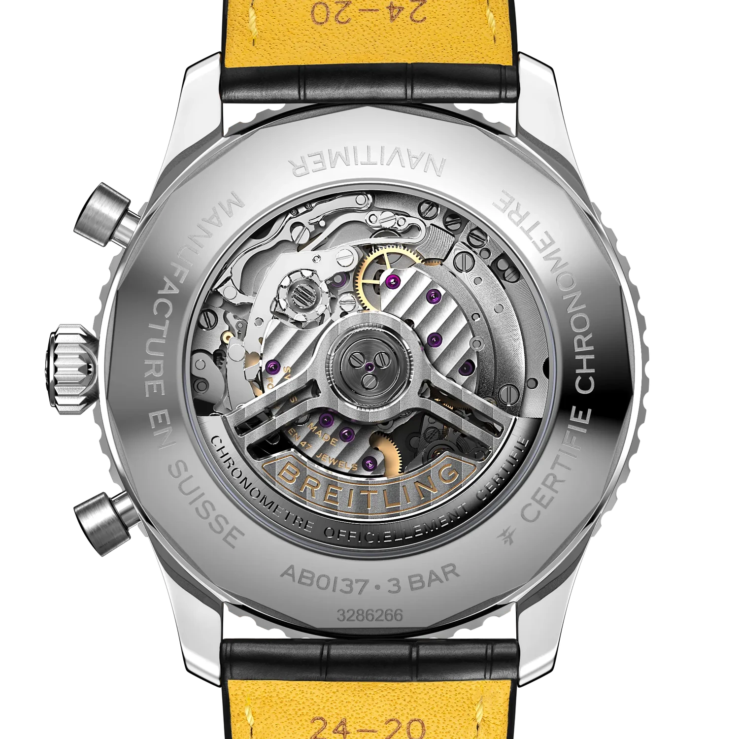 Breitling Navitimer B01 Chronograph AB0137241L1P1 — zadná strana