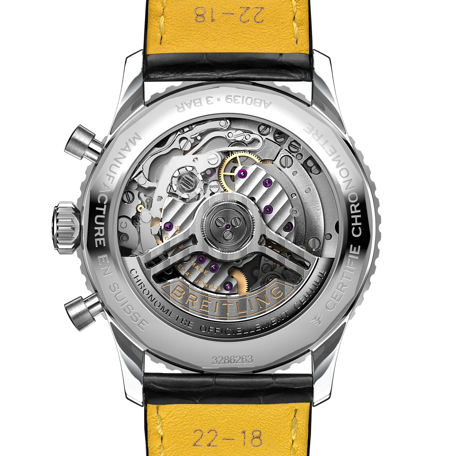 Breitling Navitimer B01 Chronograph 41 AB0139241C1P1 — zadná strana