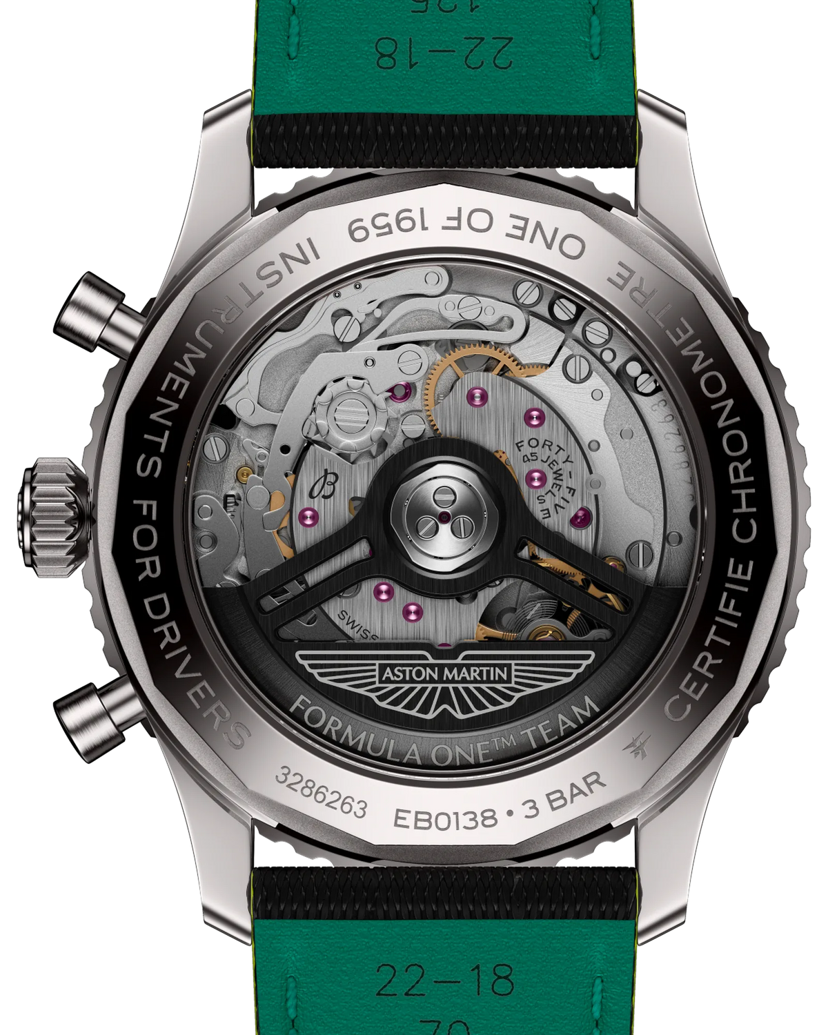 Breitling Navitimer B01 Chronograph 43 Aston Martin Aramco Formula One™ Team