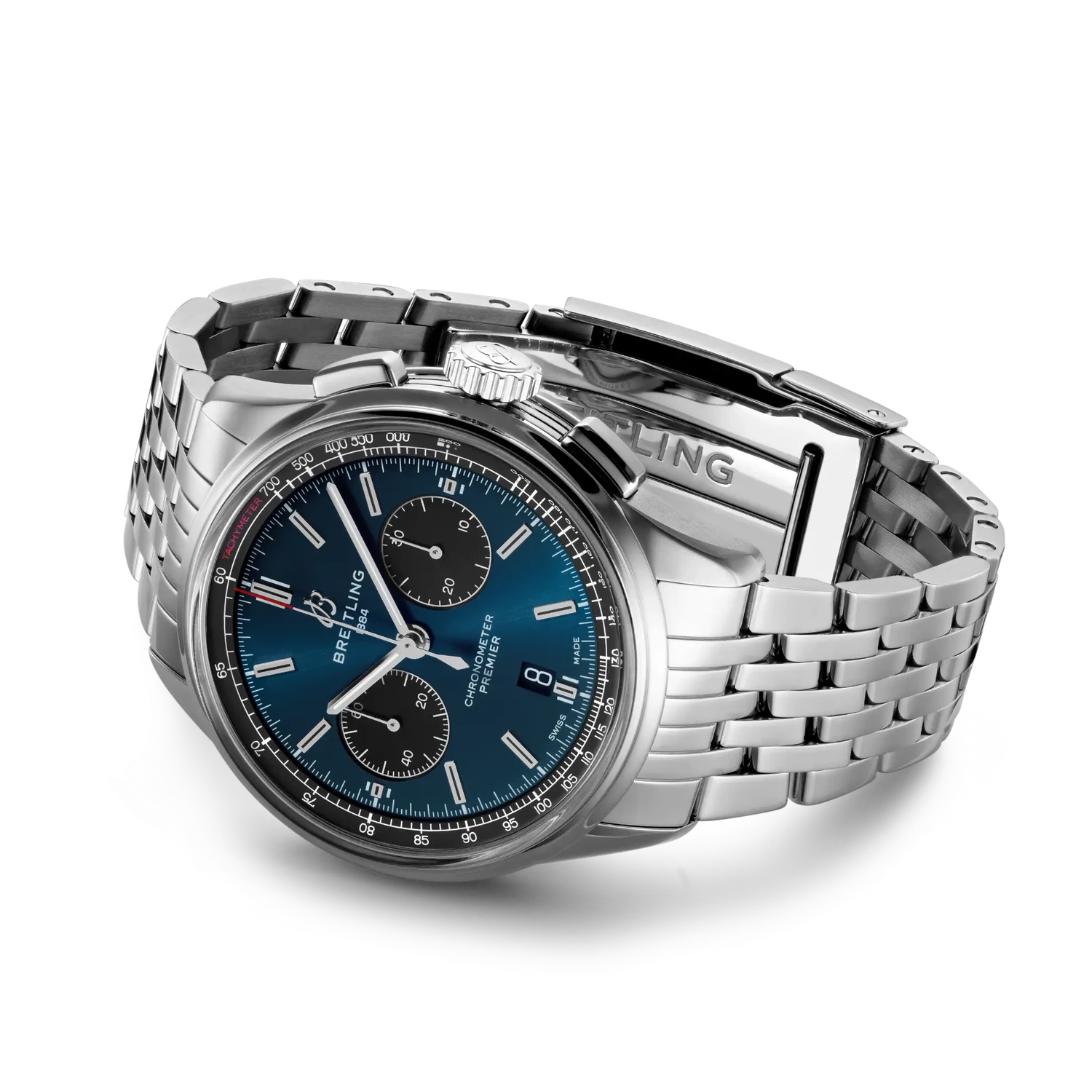 Breitling Premier B01 Chronograph 42 AB0118221C1A1 — bočný profil