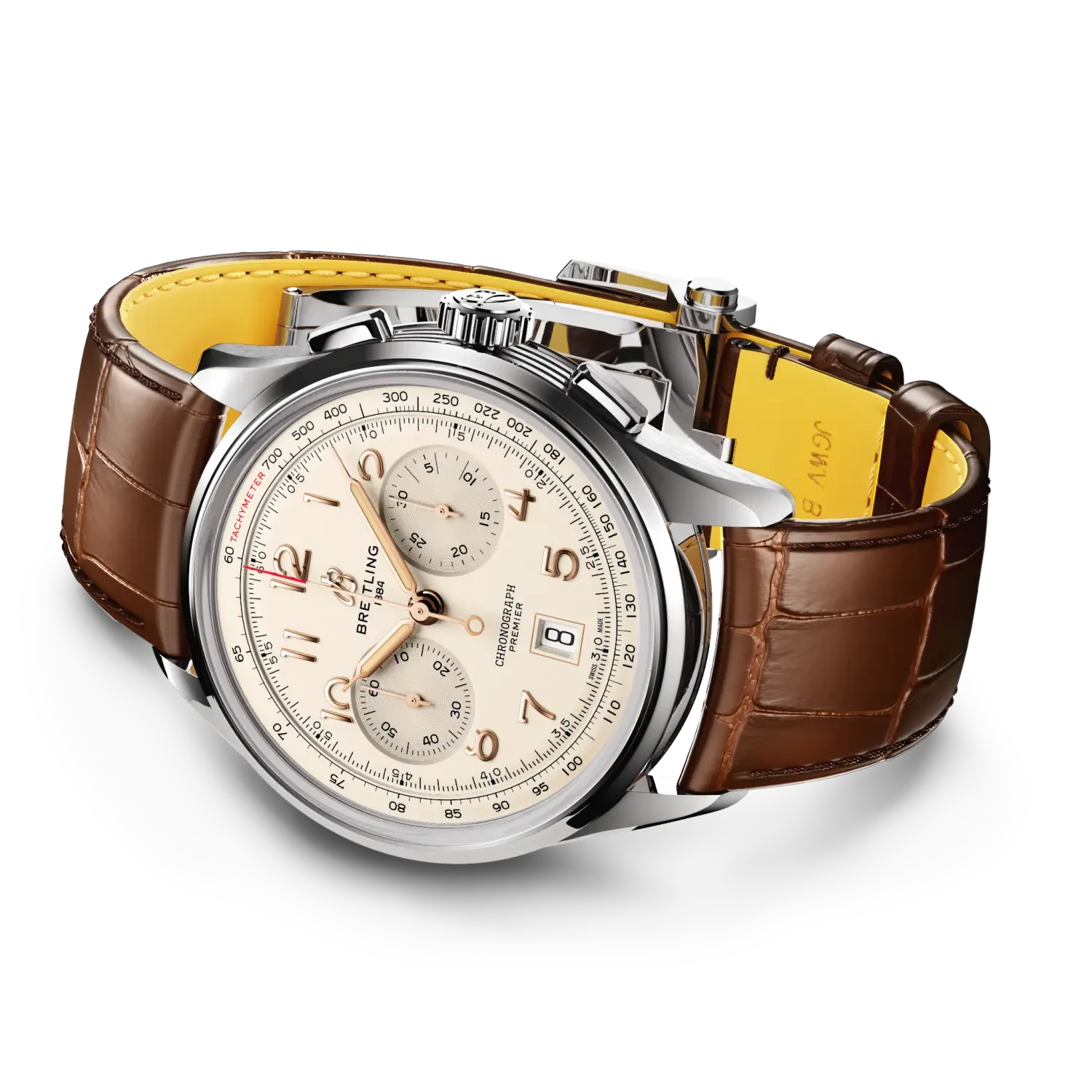 Breitling Premier B01 Chronograph 42 AB0145211G1P2 — bočný profil