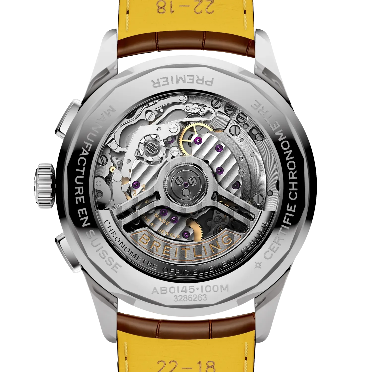 Breitling Premier B01 Chronograph 42 AB0145211G1P2 — zadná strana