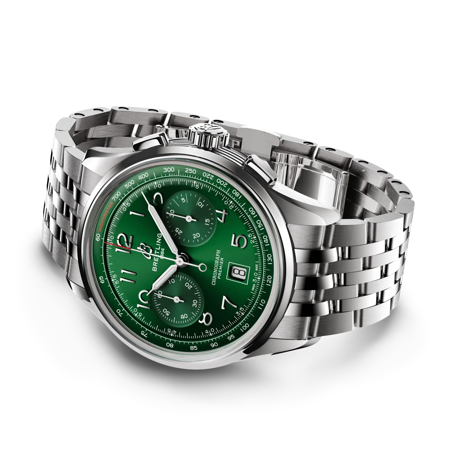 Breitling Premier B01 Chronograph 42 AB0145371L1A1 — bočný profil