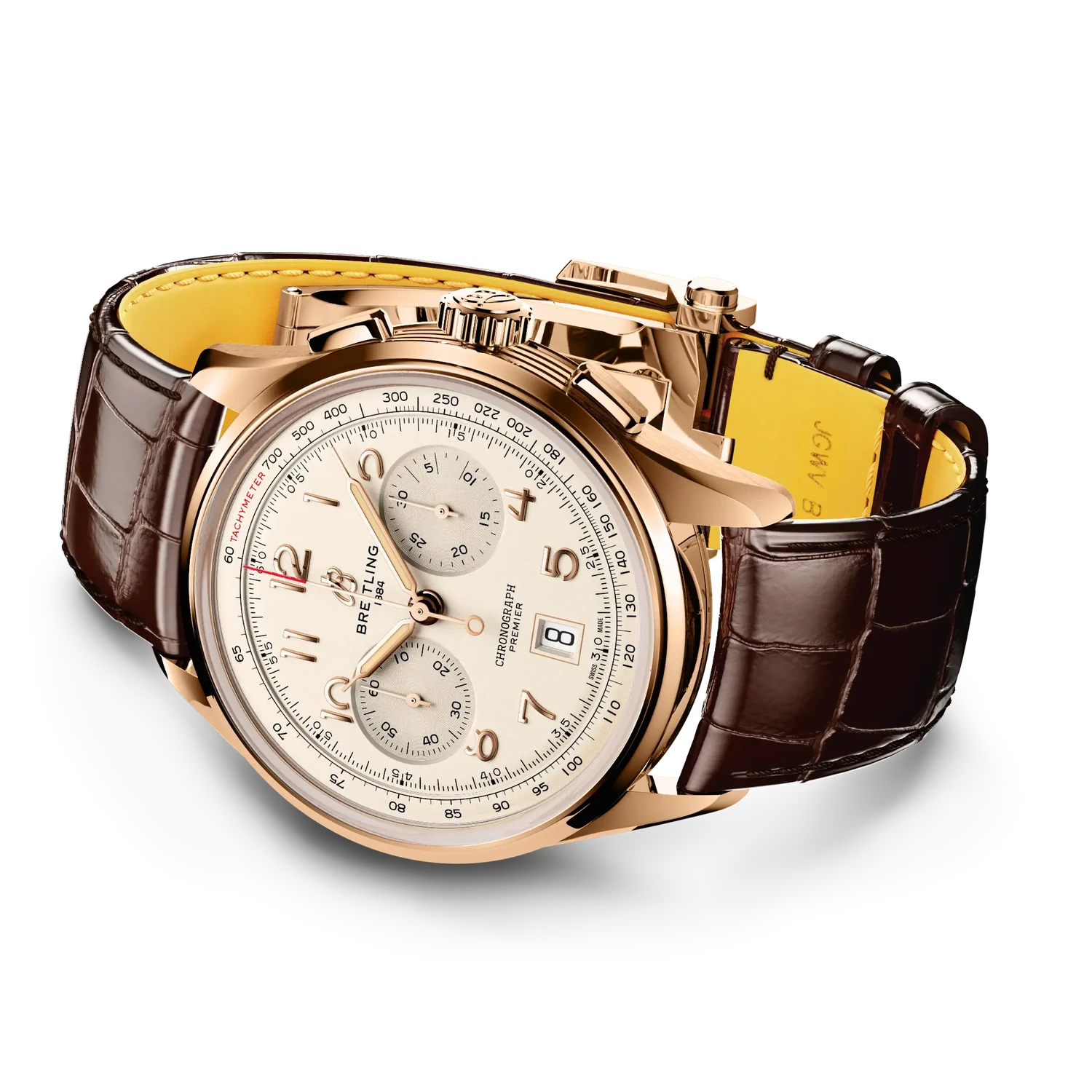 Breitling Premier B01 Chronograph 42 RB0145371G1P1 — bočný profil