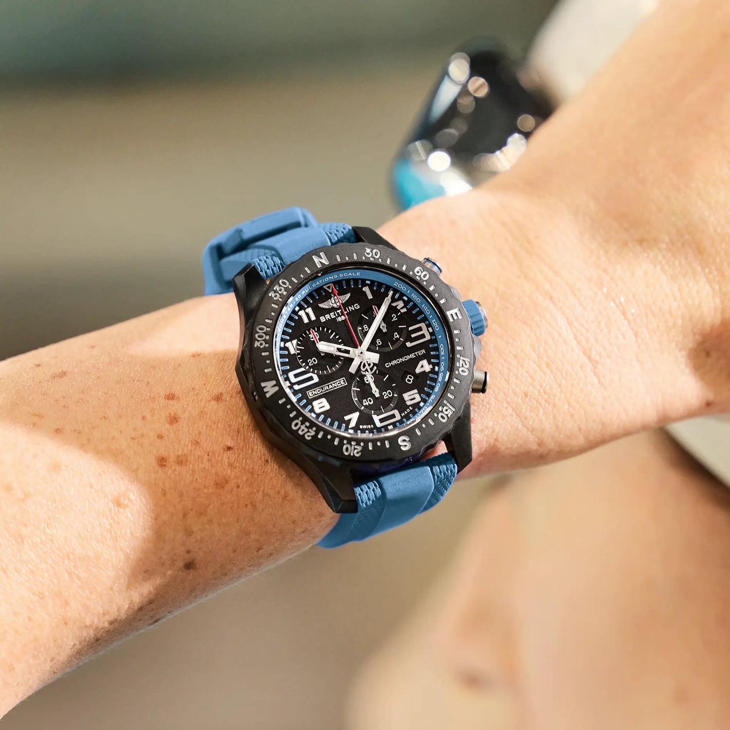 Breitling Endurance Pro 44 X82310281B1S2 — lifestyle on-wrist