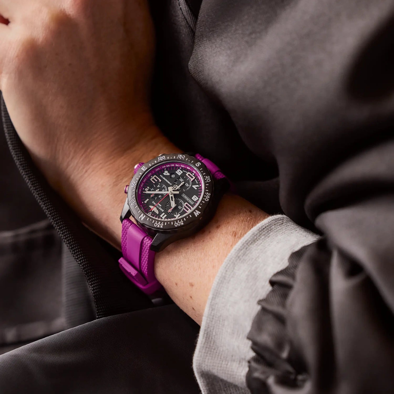 Breitling Endurance Pro 38 X83310F61B1S1 — lifestyle on-wrist