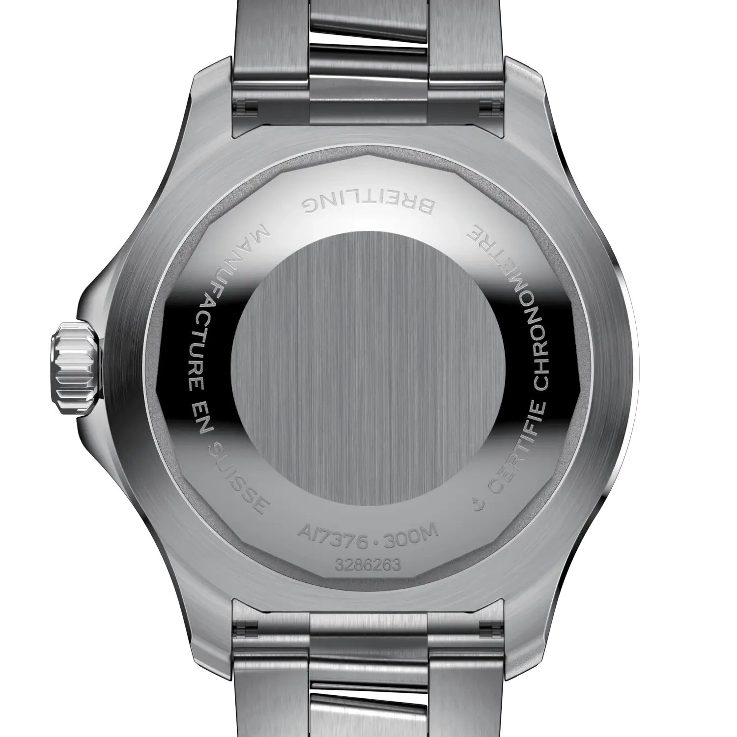 Breitling Superocean A17376A31L1A1 — engraving