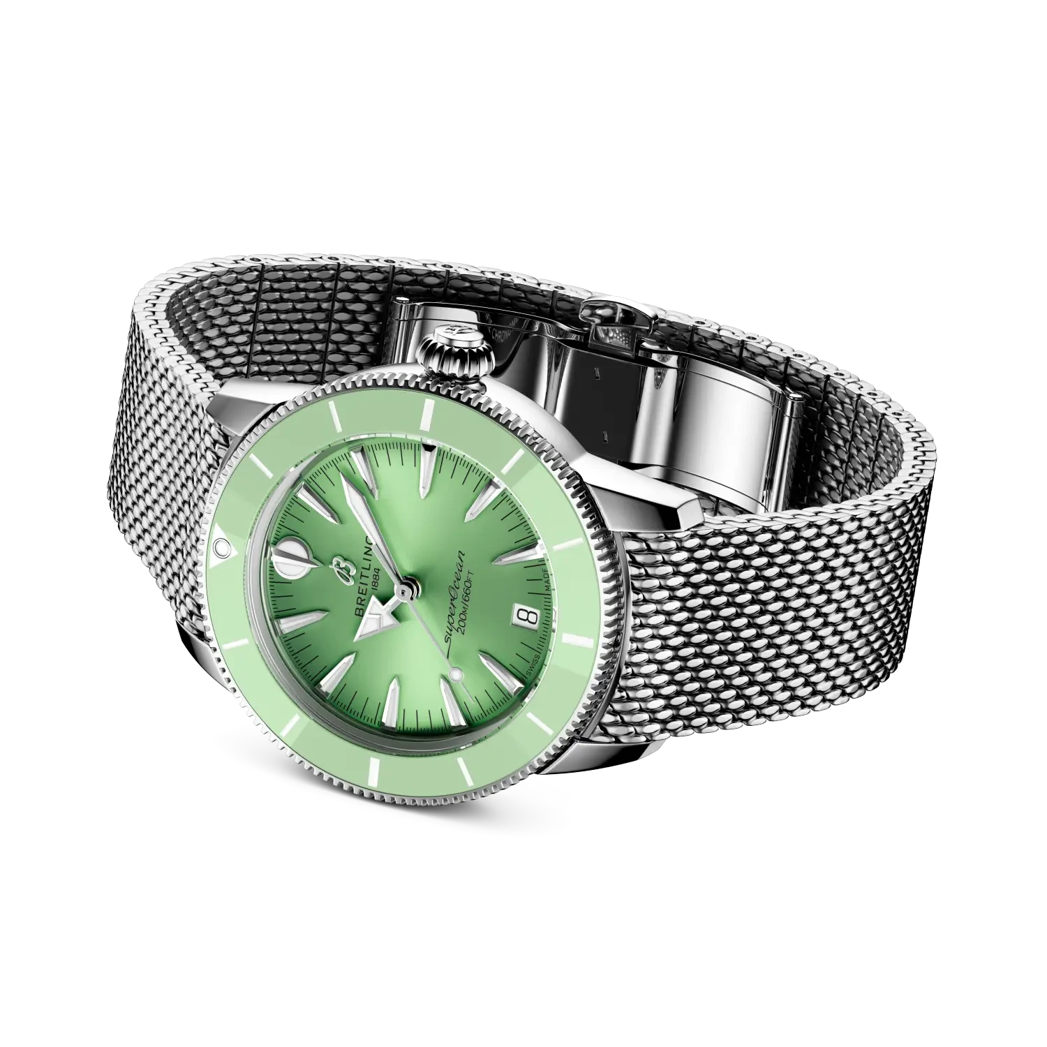 Breitling Superocean Heritage Automatic 36 A10390361L1A1 — bočný profil