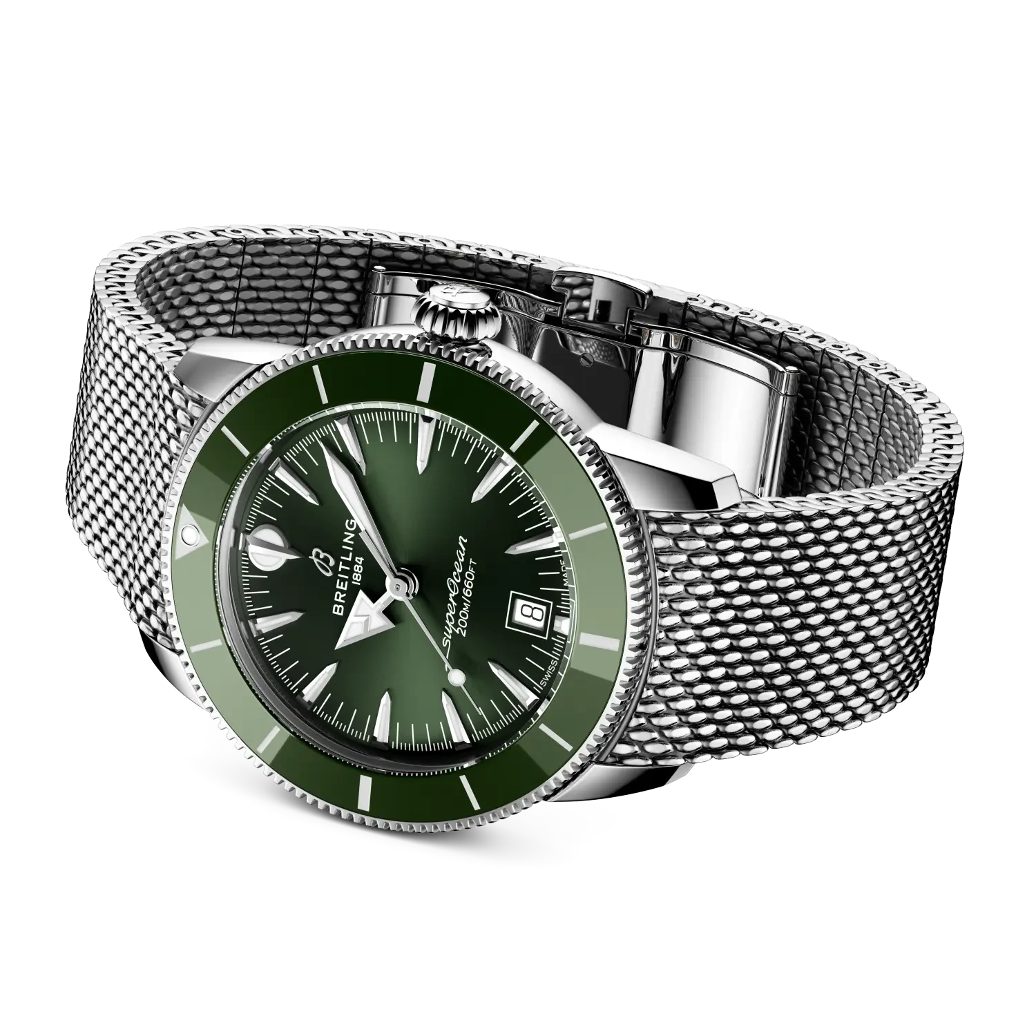 Breitling Superocean Heritage B31 Automatic 42 AB3111361L1A1 — bočný profil