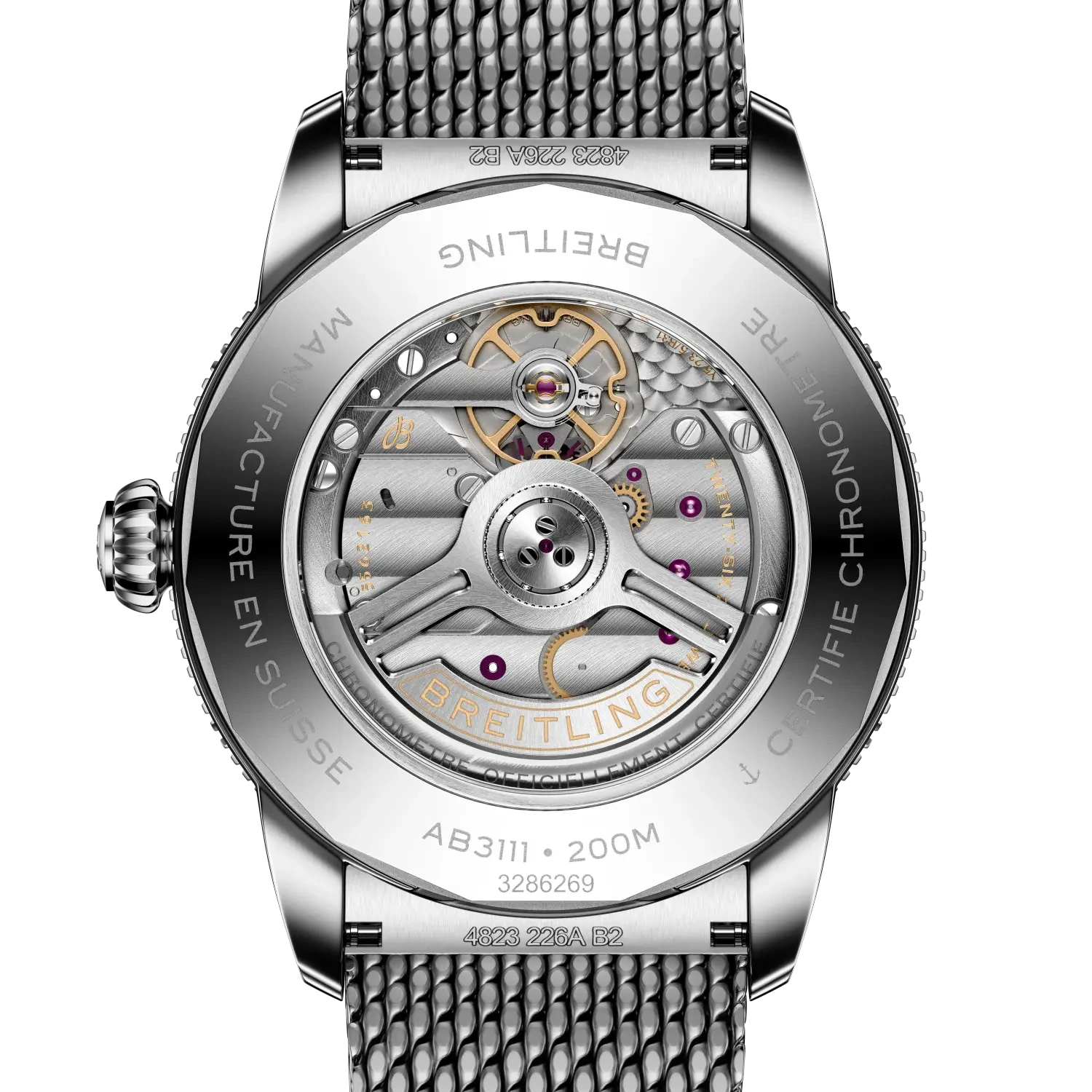 Breitling Superocean Heritage B31 Automatic 42 AB3111361L1A1 — zadná strana