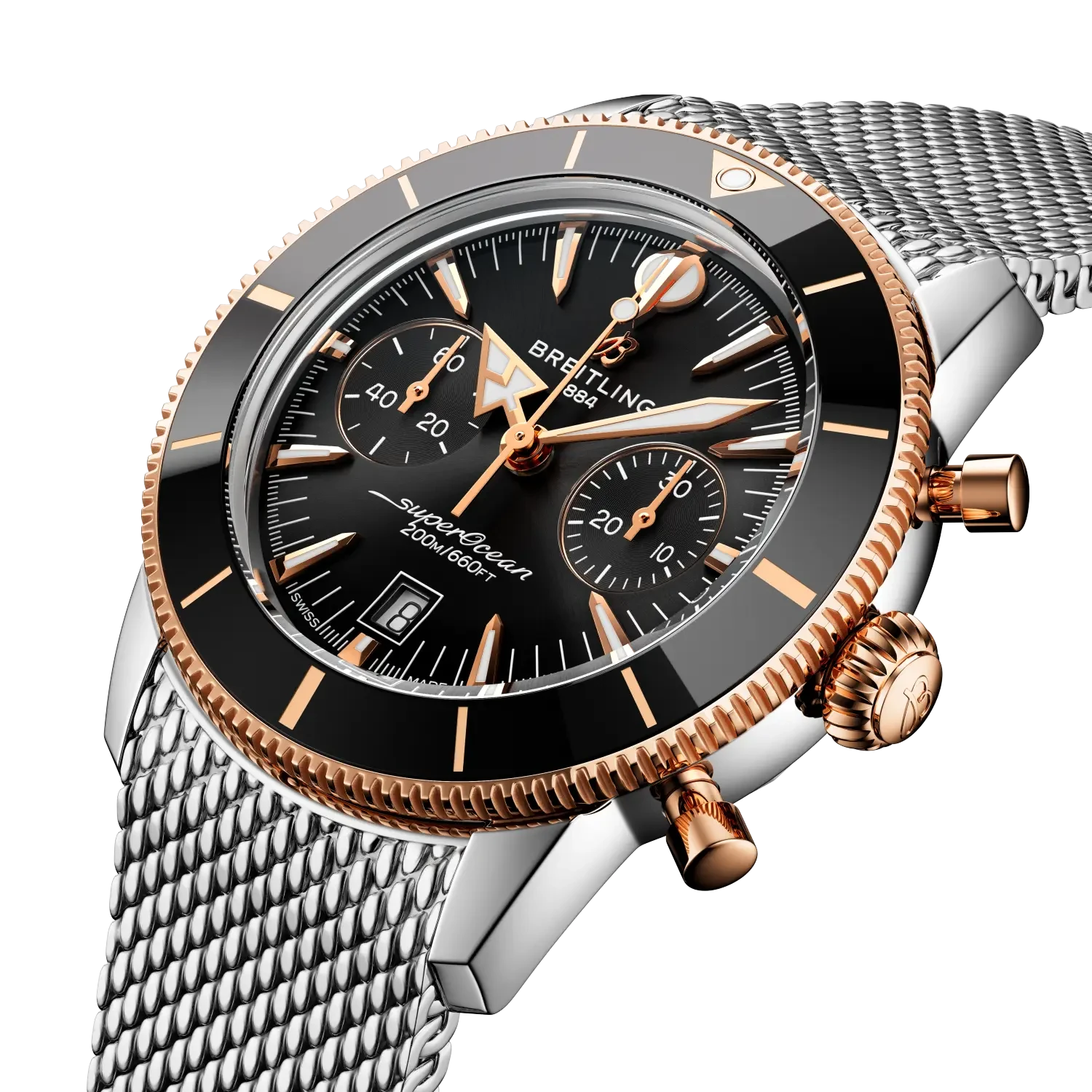 Breitling Superocean Heritage B01 Chronograph 42 UB0156H11B1A1 — 3/4 pohľad