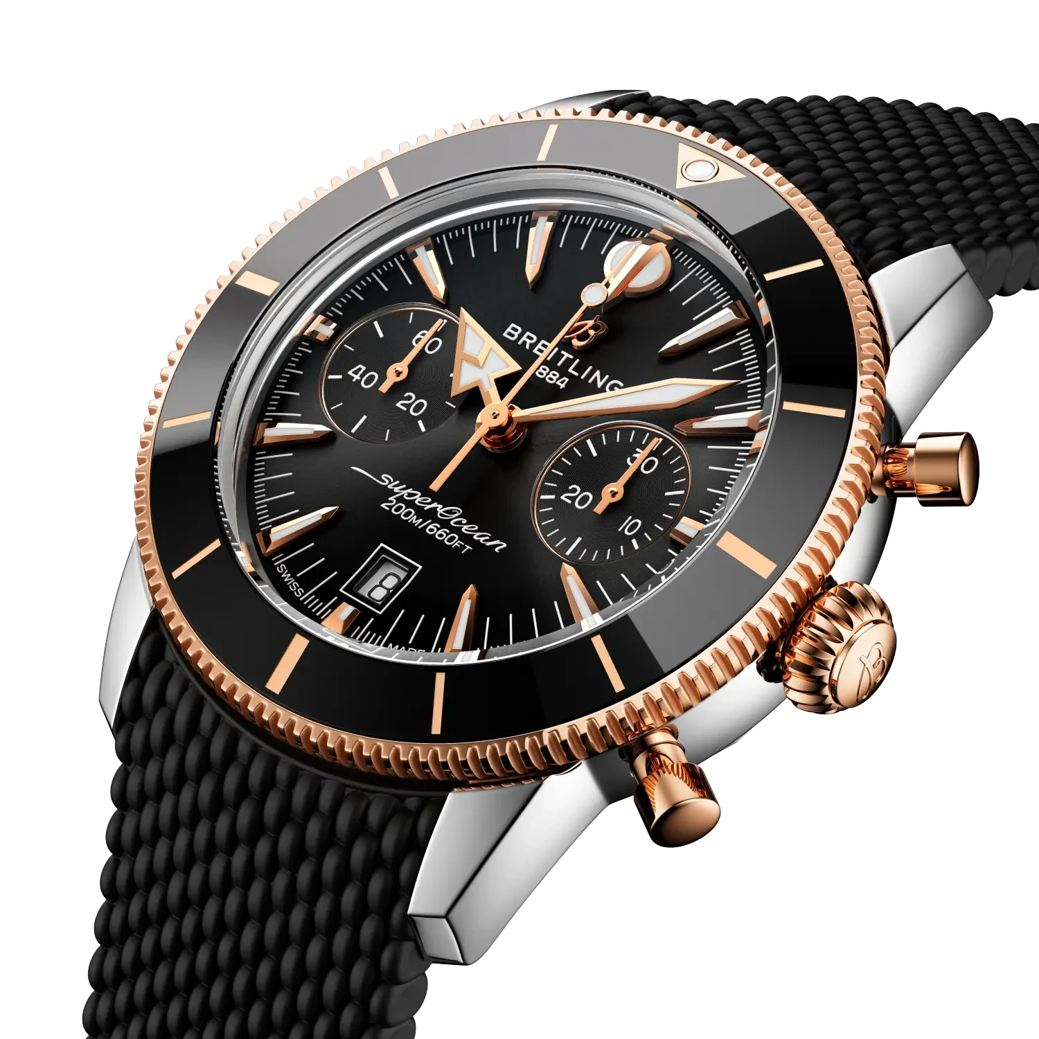 Breitling Superocean Heritage B01 Chronograph 42 UB0156H11B1S1 — 3/4 pohľad