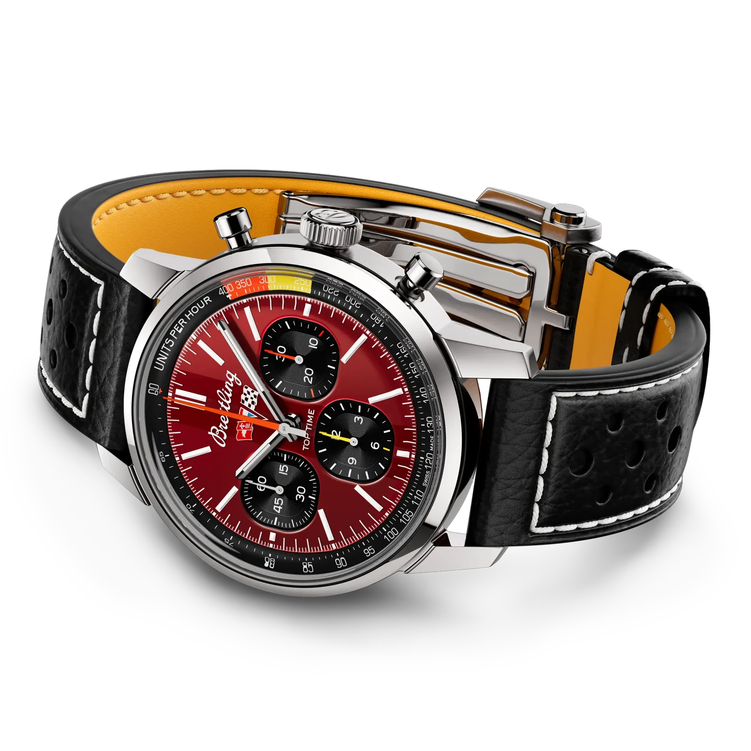 Breitling Top Time B01 Chevrolet Corvette AB01761A1K1X1 — bočný profil