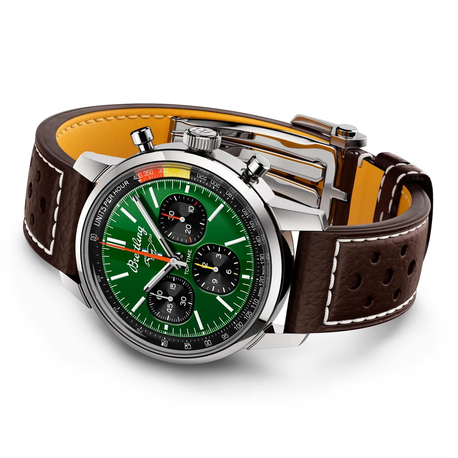 Breitling Top Time B01 Ford Mustang AB01762A1L1X1 — bočný profil