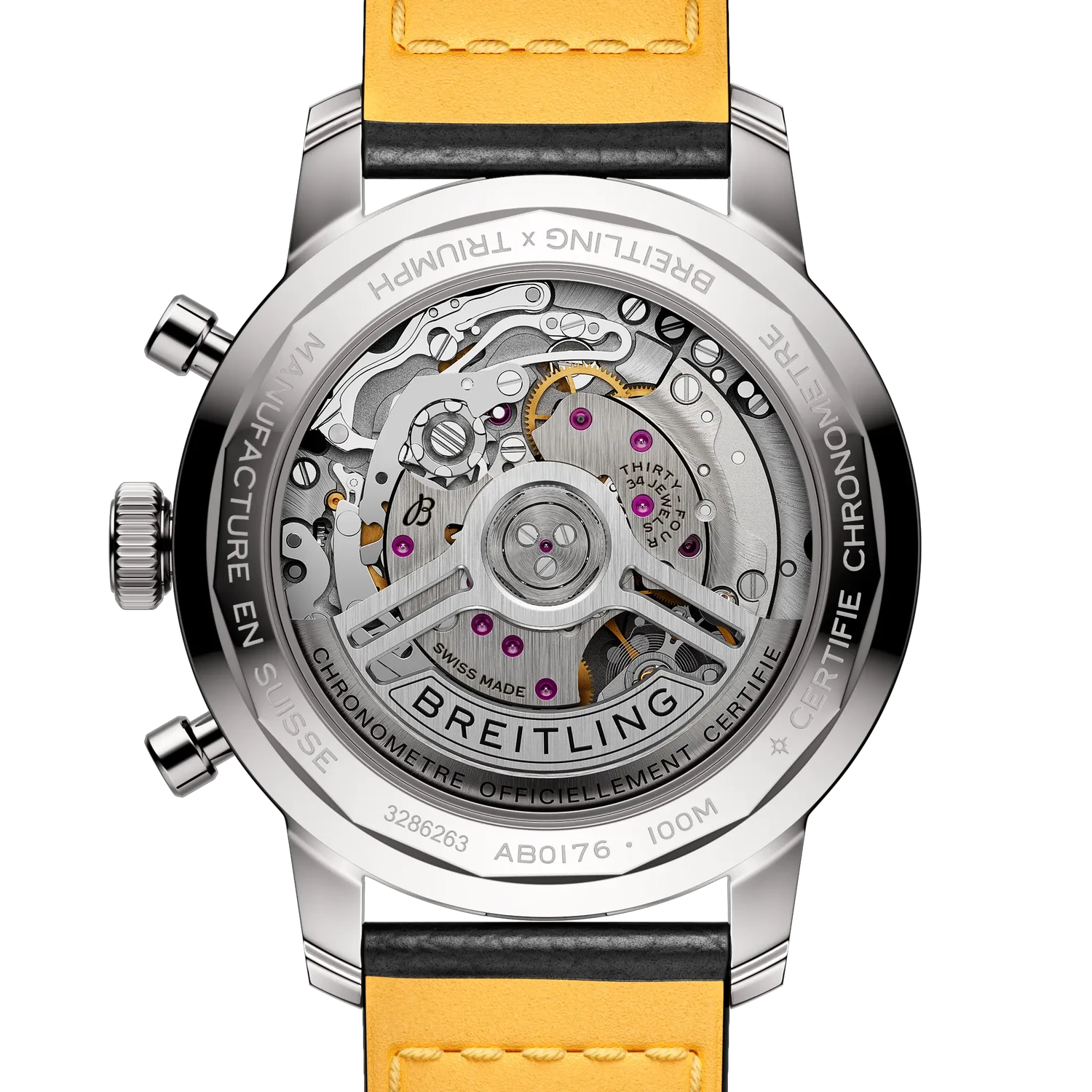 Breitling Top Time Triumph AB01764A1C1X1 — zadná strana