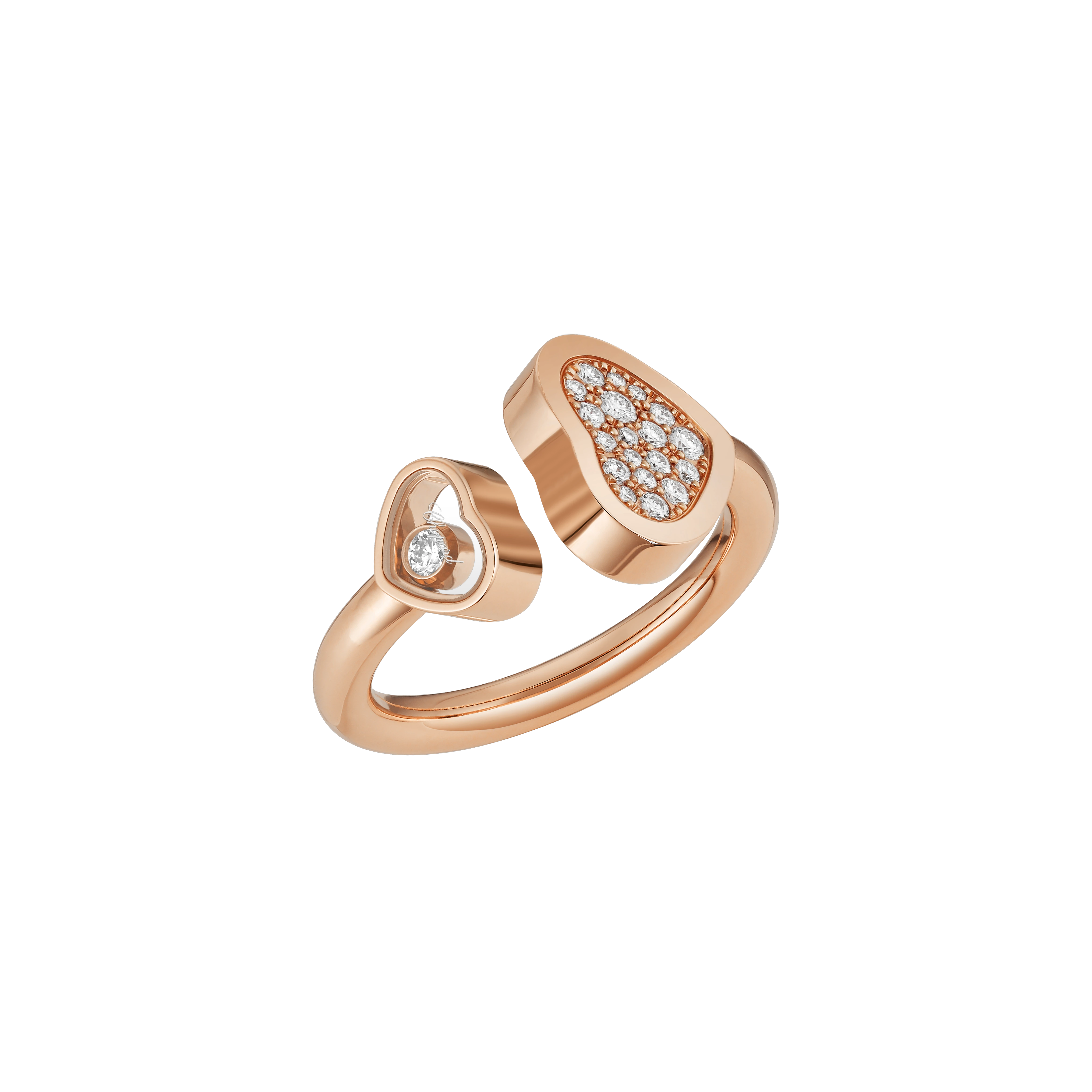 Prsteň Chopard Happy Hearts