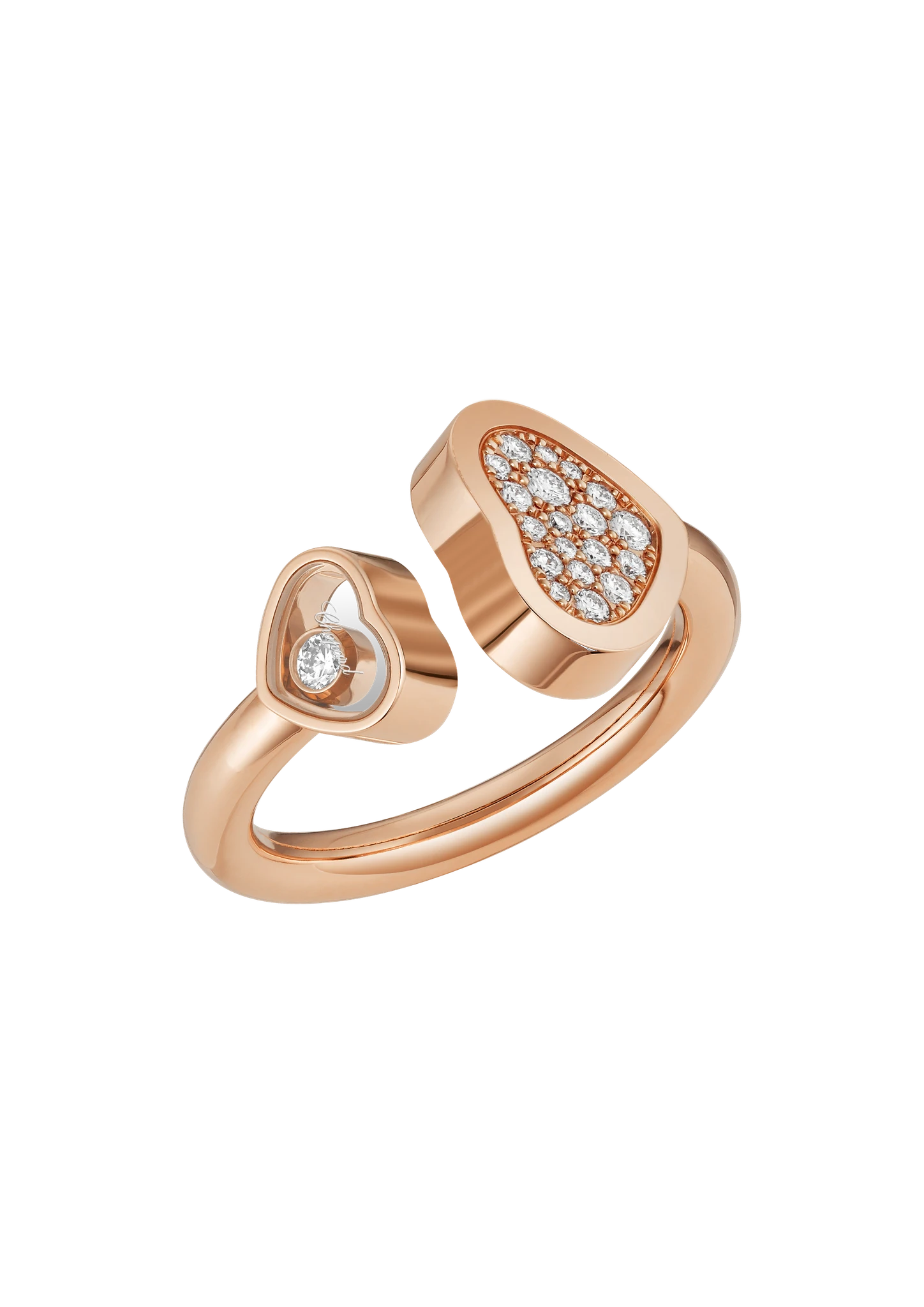 Prsteň Chopard Happy Hearts