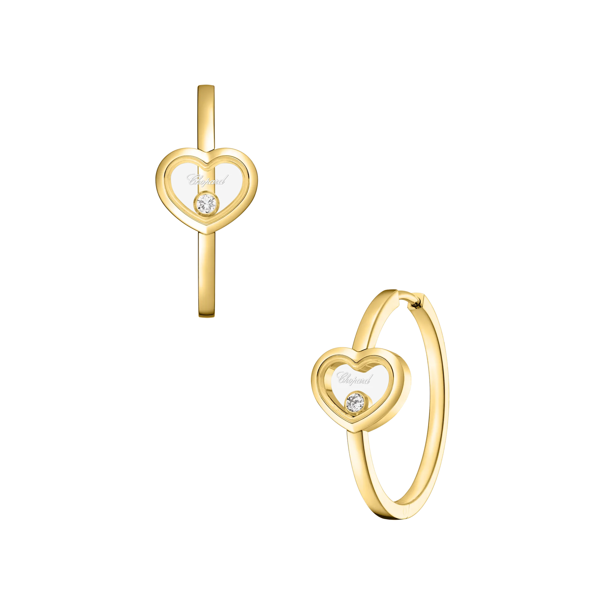 Náušnice Chopard Happy Diamonds Icons
