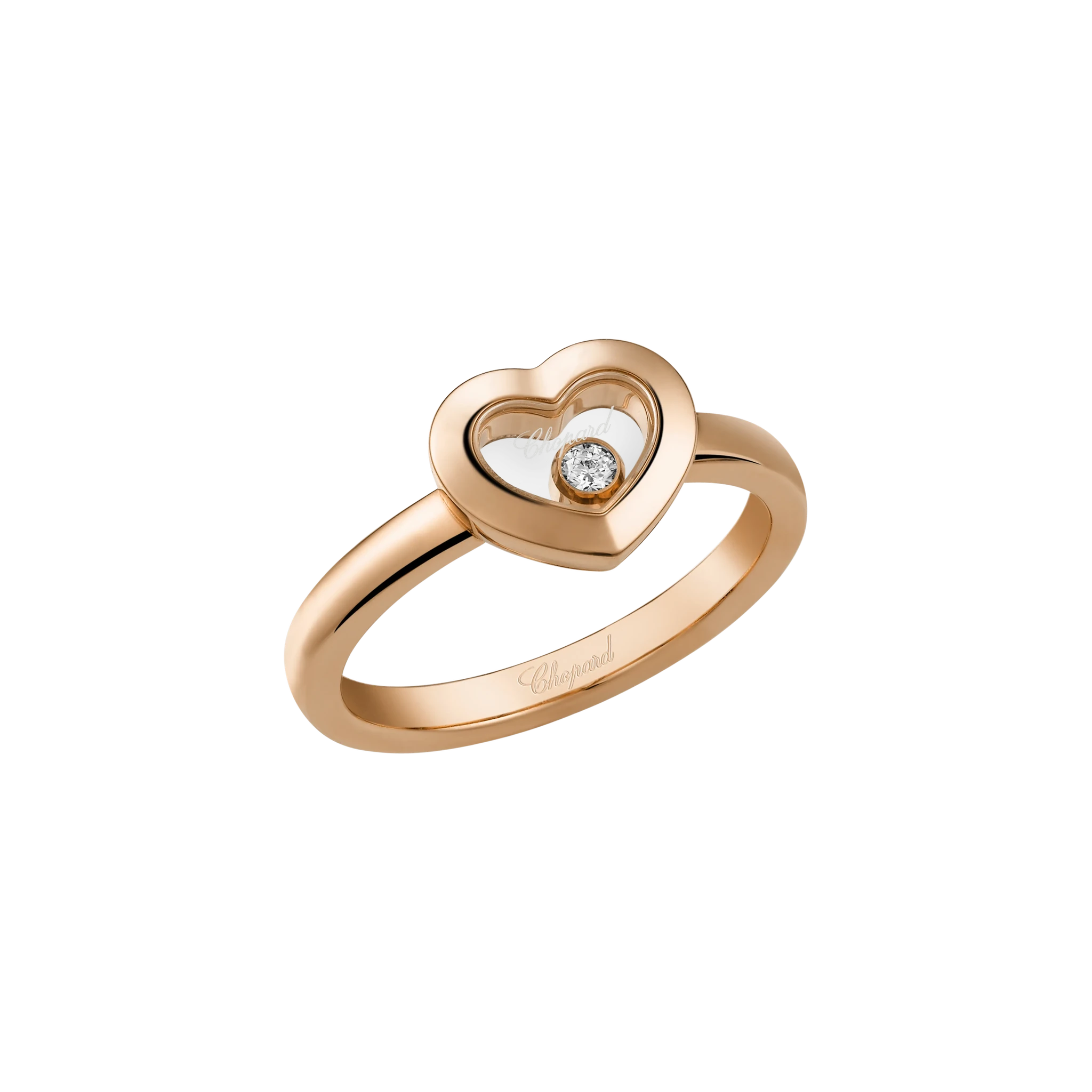 Prsteň Chopard Happy Diamonds