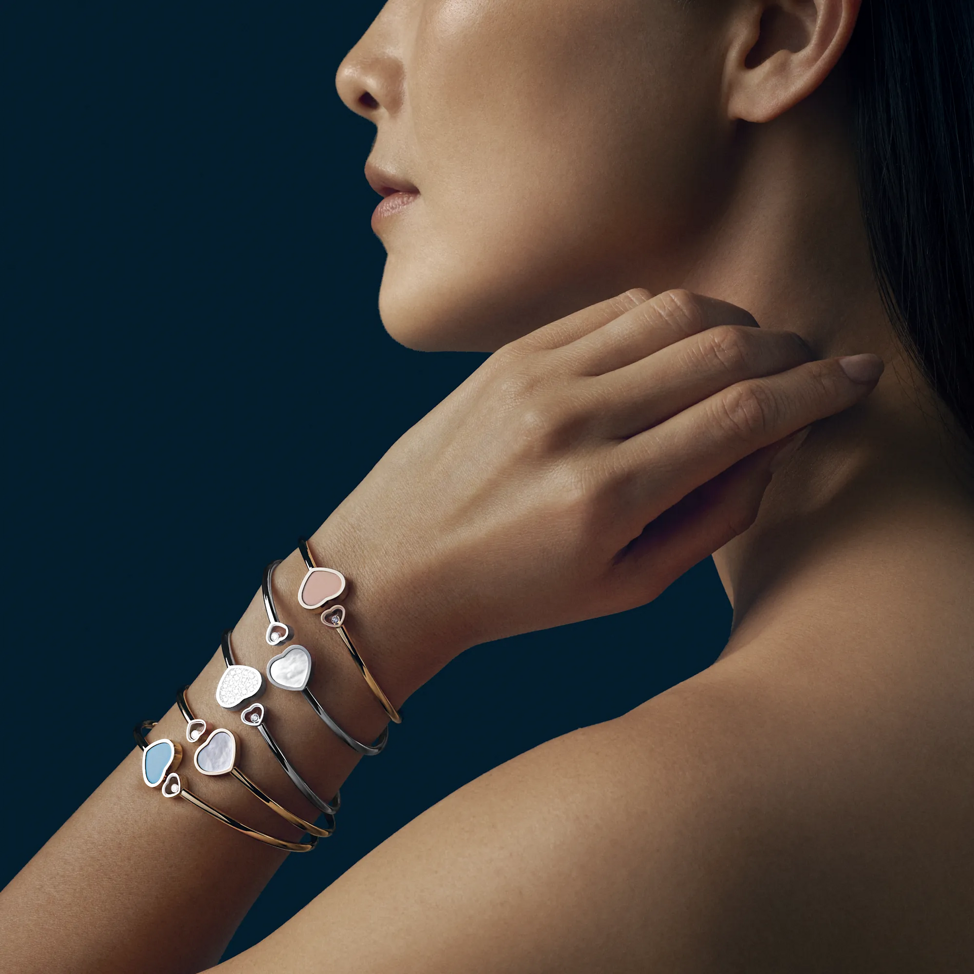 Náramok Chopard Happy Hearts